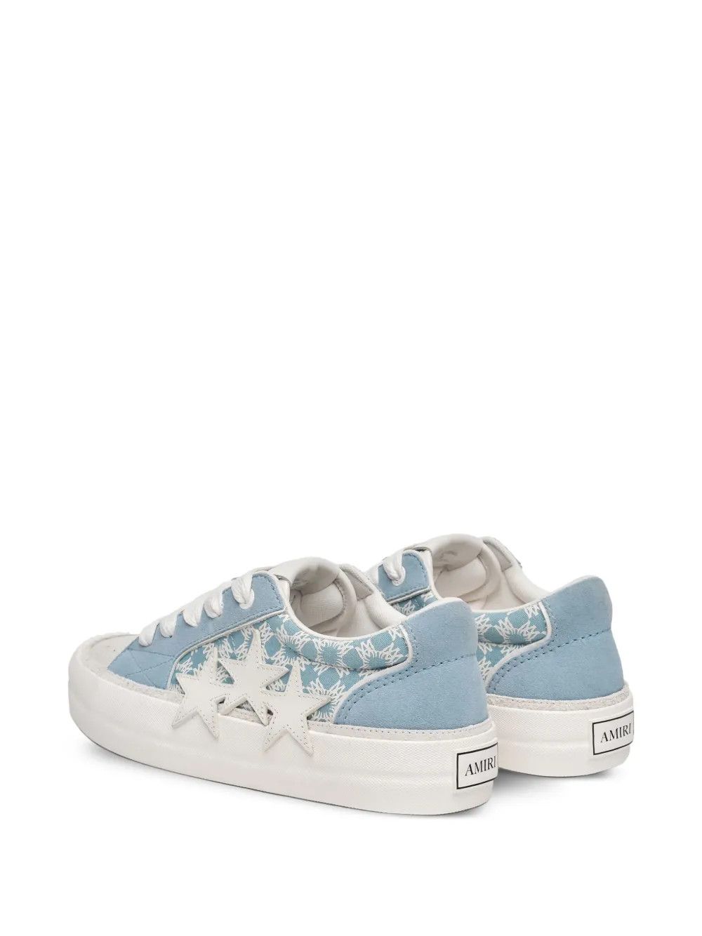Amiri o1s1wg110526 Sunset Skate Sneakers in Blue/Ivory Size US 9 / EU 42 - 3 Thumbnail