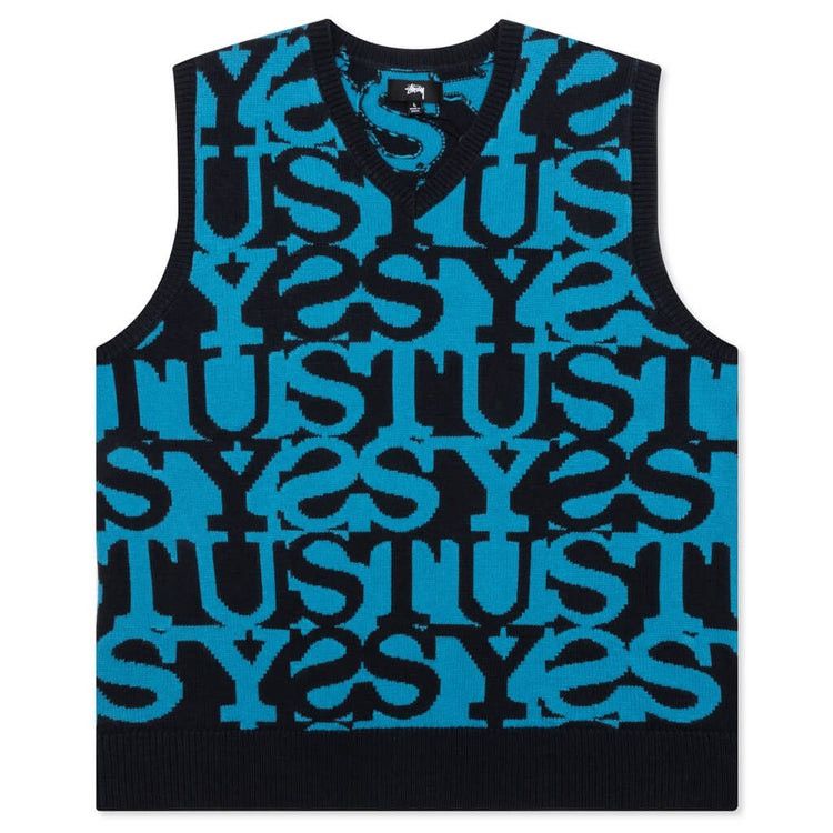 STUSSY SWEATER VEST NATURAL Mサイズ トップス