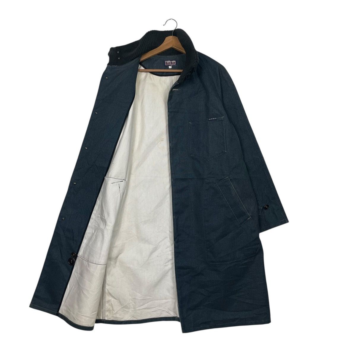 Blue Blue Japan Blue Blue Japan Denim Long Jacket Size US L / EU 52-54 / 3 - 10 Thumbnail