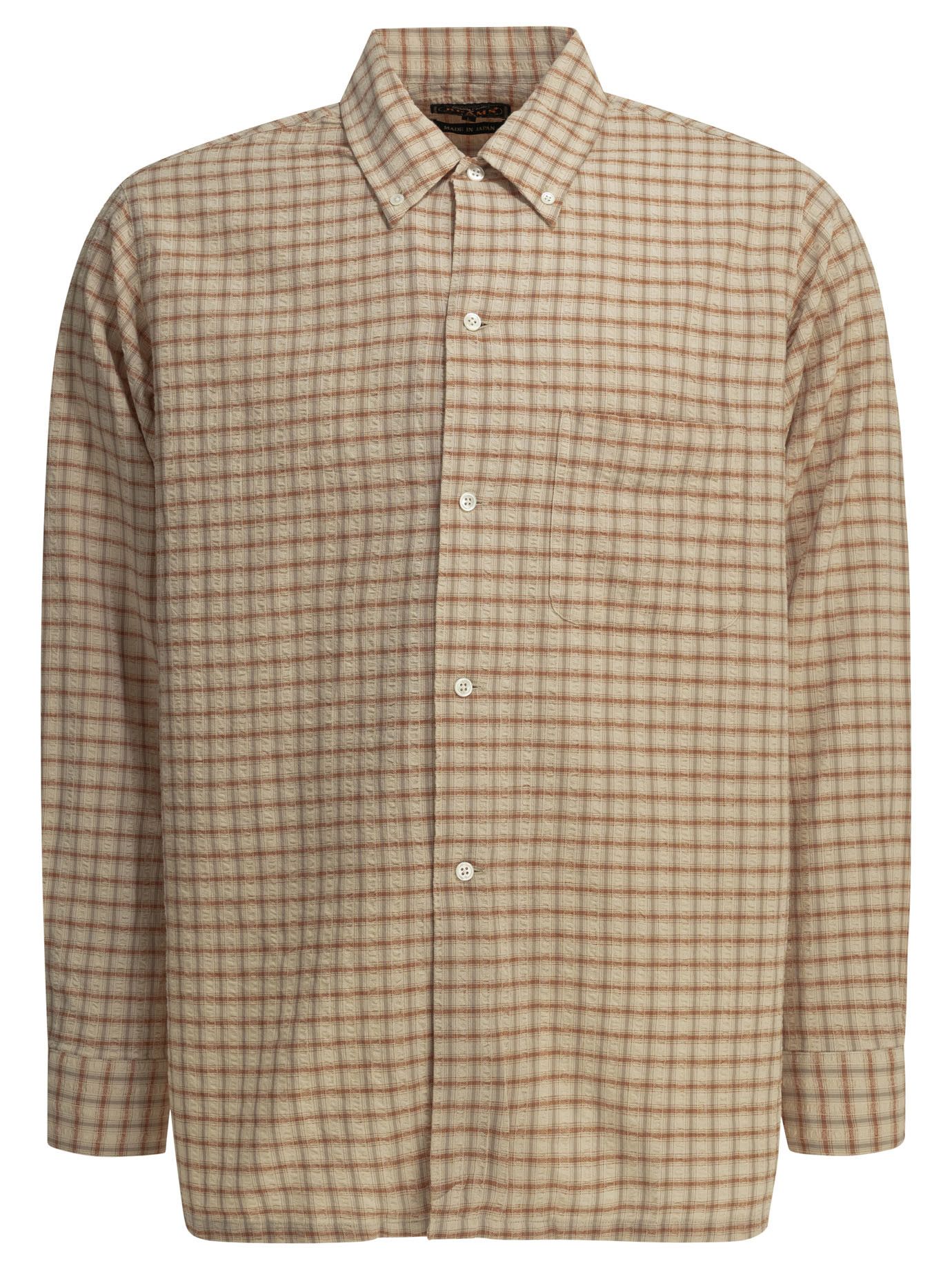 Beams Plus Beams Plus Open Bd Sucker Casual Shirt tag size XL Men - USA Duties Paid Size US XL / EU 56 / 4 - 1 Thumbnail