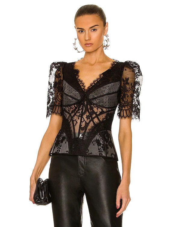 Zimmermann DANCER LACE BODICE Size S / US 4 / IT 40 - 1 Thumbnail