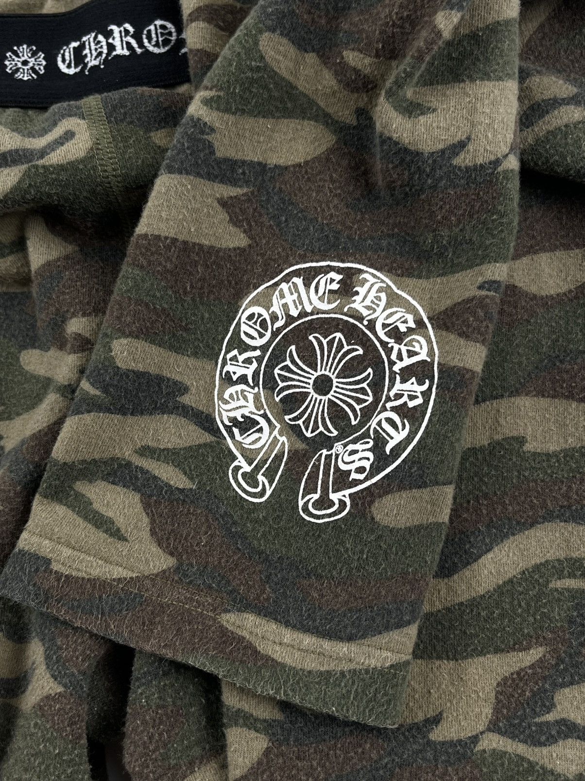 Chrome Hearts Chrome Hearts Camo Horseshoe Logo Print Leggings Size 28" / US 6 / IT 42 - 3 Thumbnail