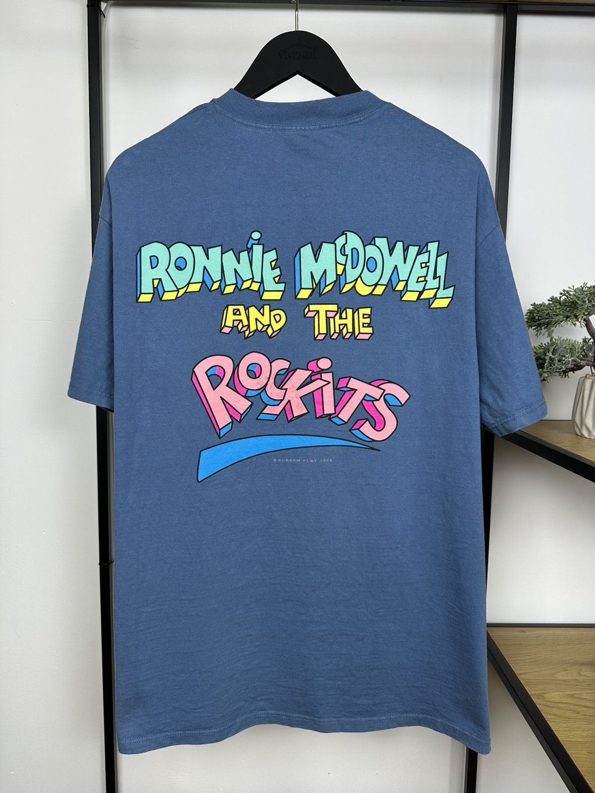 Other Vintage 1998 Ronnie McDowell and The Rockits Band T Shirt XL Size US XL / EU 56 / 4 - 9 Thumbnail