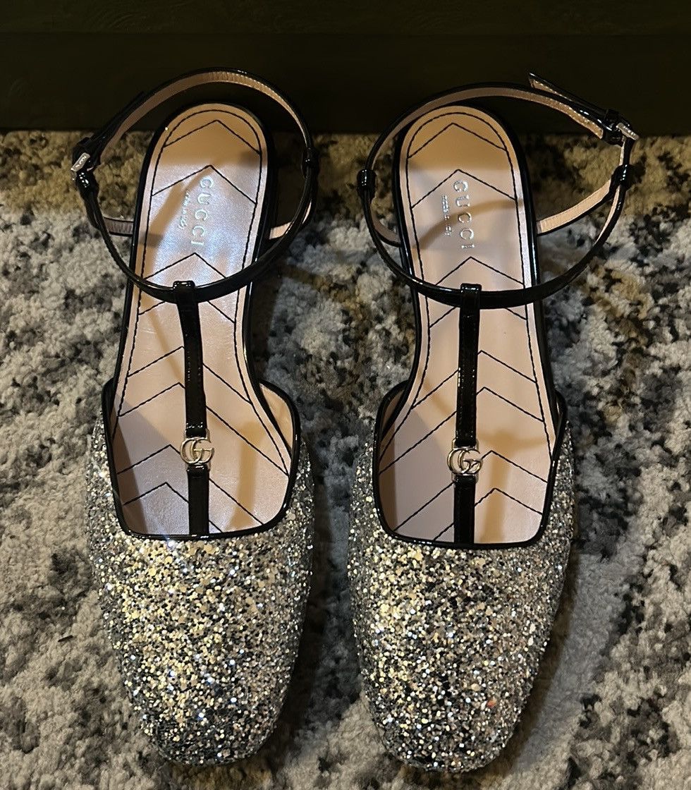 Gucci Women's Double G ballet flat size 38.5 Size US 8.5 / IT 38.5 - 4 Thumbnail