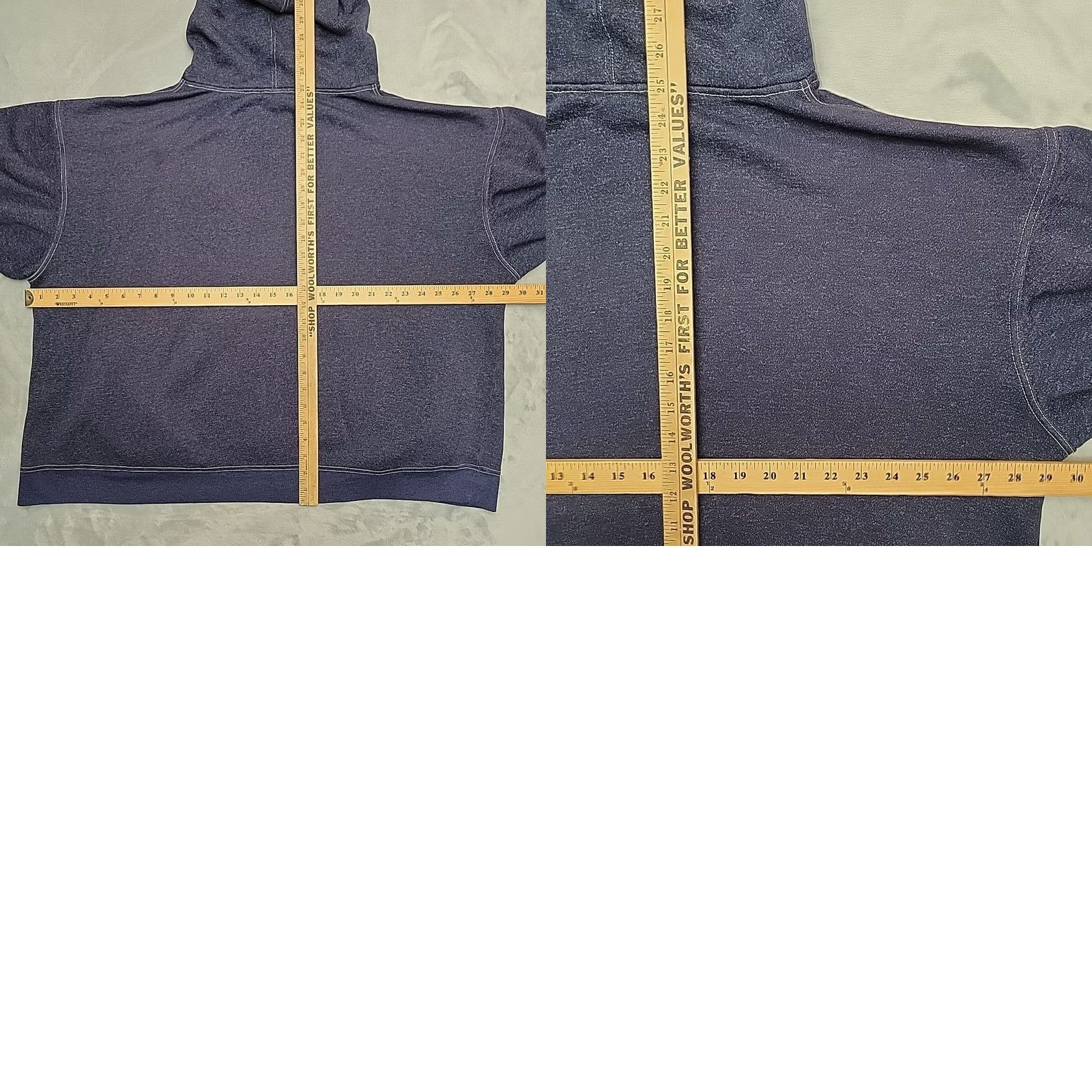 Bugle Boy VINTAGE Bugle Boy Hoodie XL Blue Hooded Pullover Fleece Sweatshirt Cropped Y2K Mens Size US XL / EU 56 / 4 - 9 Thumbnail
