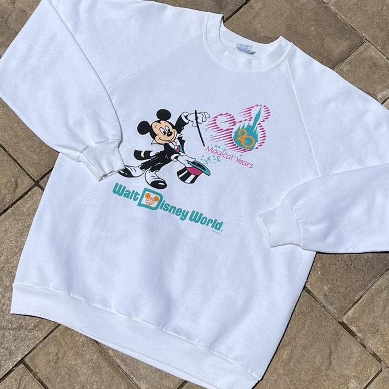Disney × Mickey Mouse × Vintage Vintage 90s Disney Mickey Mouse Cartoon Crewneck Sweatshirt Size US L / EU 52-54 / 3 - 1 Thumbnail