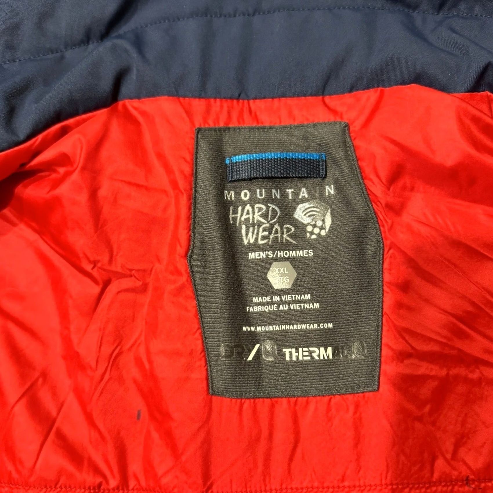 Mountain Hardwear VINTAGE: Mountain Hardwear Men's Jacket - South Chute Insulated Winter Hooded FF28 Size US XXL / EU 58 / 5 - 4 Thumbnail
