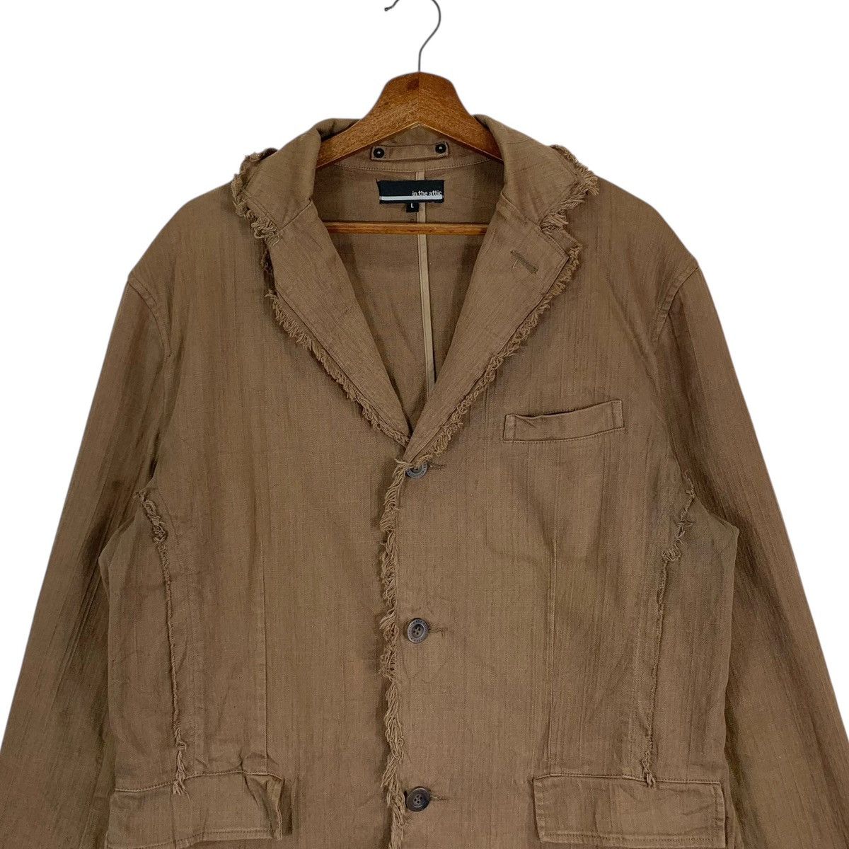 In The Attic Vintage In The Attic Cotton Button Jacket Size US L / EU 52-54 / 3 - 2 Thumbnail