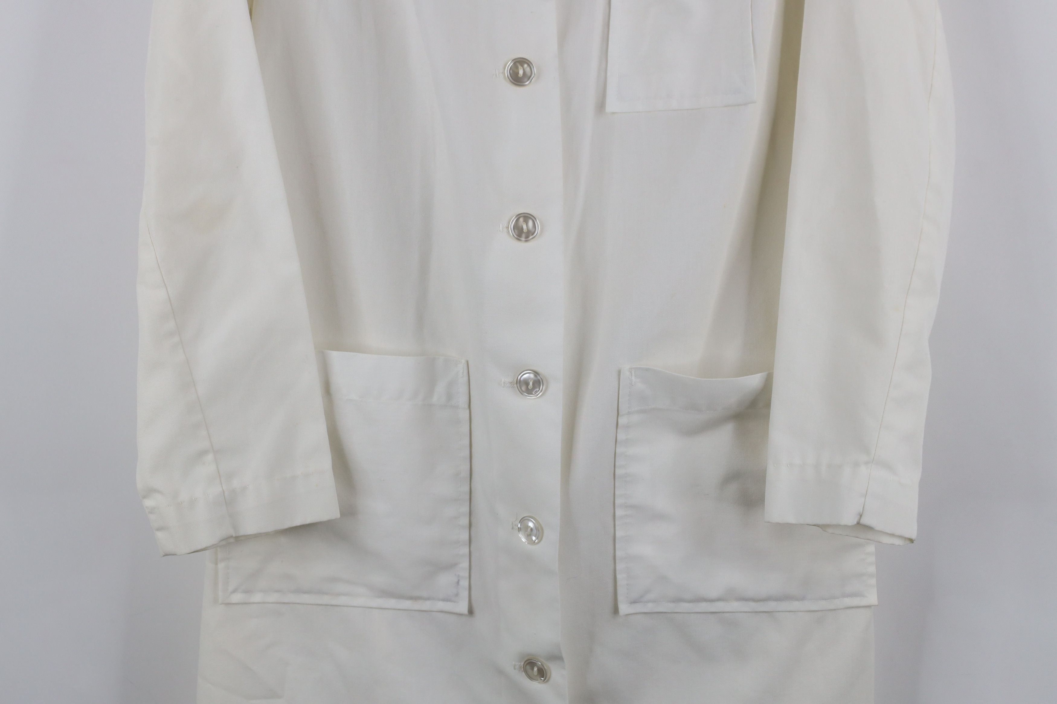 Vintage Vintage 50s 60s Registered Nurse Uniform Jacket Coat USA Size L / US 10 / IT 46 - 3 Thumbnail
