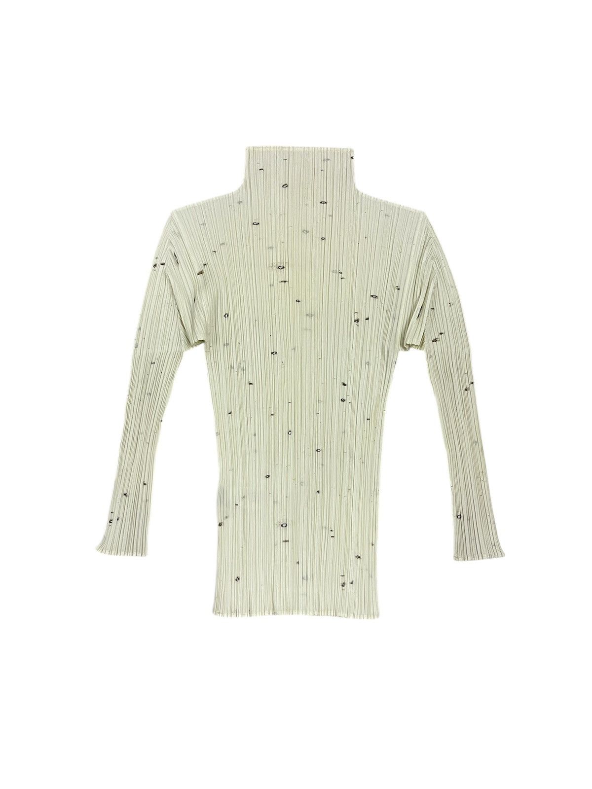 Issey Miyake × Pleats Please Issey Miyake Archive AW98 Pleats Please Cai Guo Qiang Turtle Neck Size L / US 10 / IT 46 - 3 Thumbnail