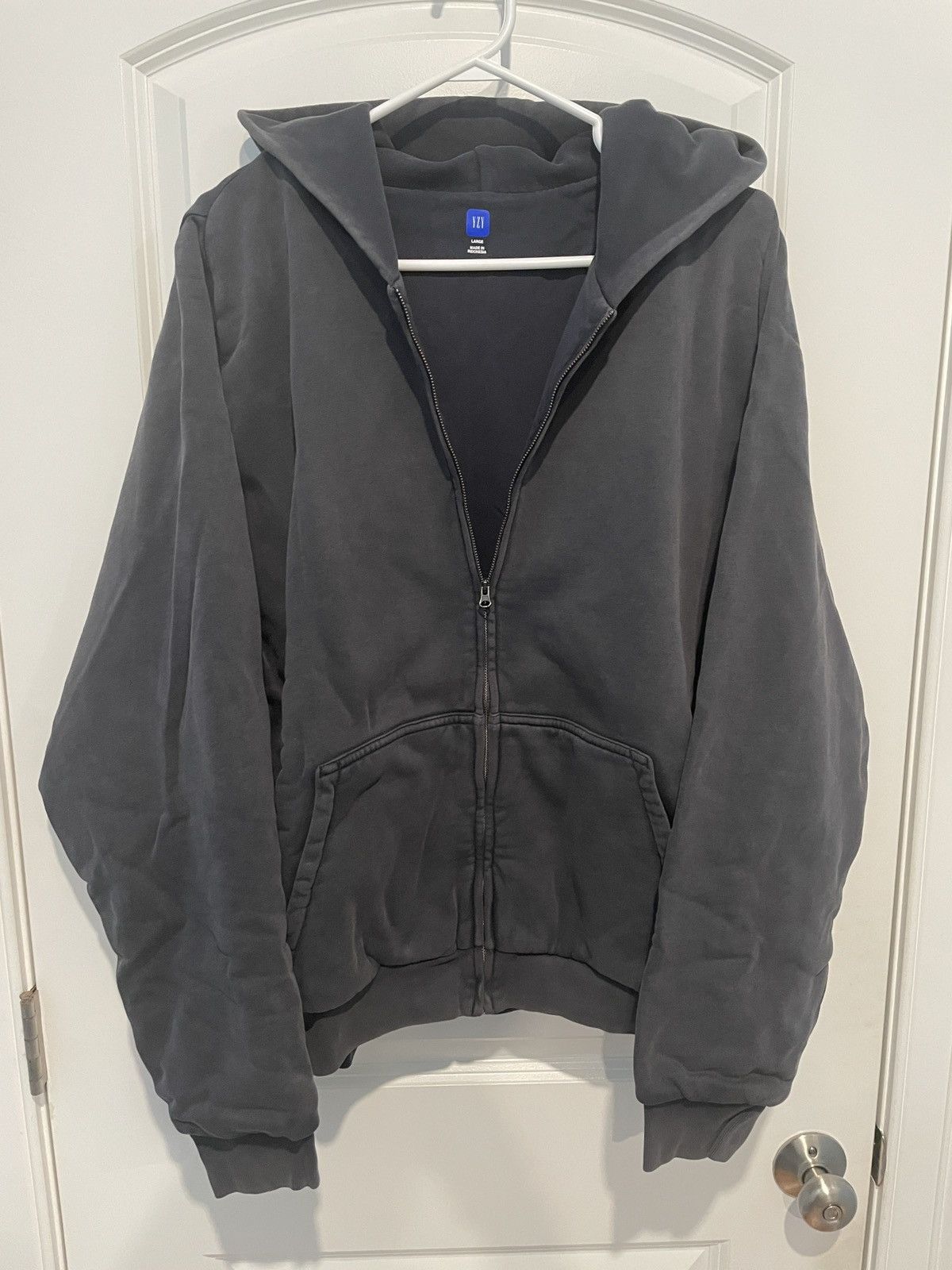 Balenciaga × Gap × Yeezy Yeezy Gap Zip Up Hoodie Poetic Black