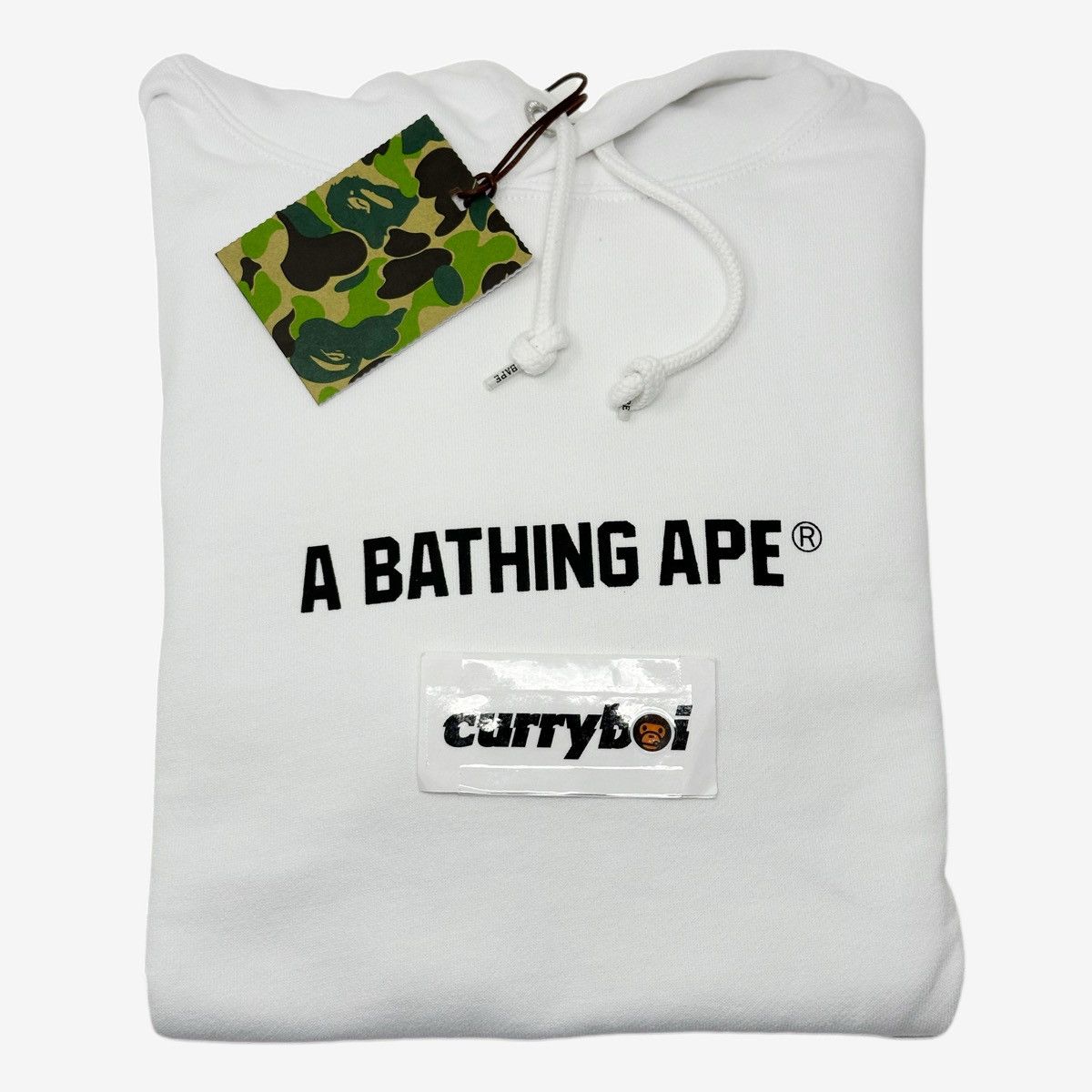 Bape SALE🔥 BAPE Busy Works Pullover Hoodie White Size US M / EU 48-50 / 2 - 4 Thumbnail