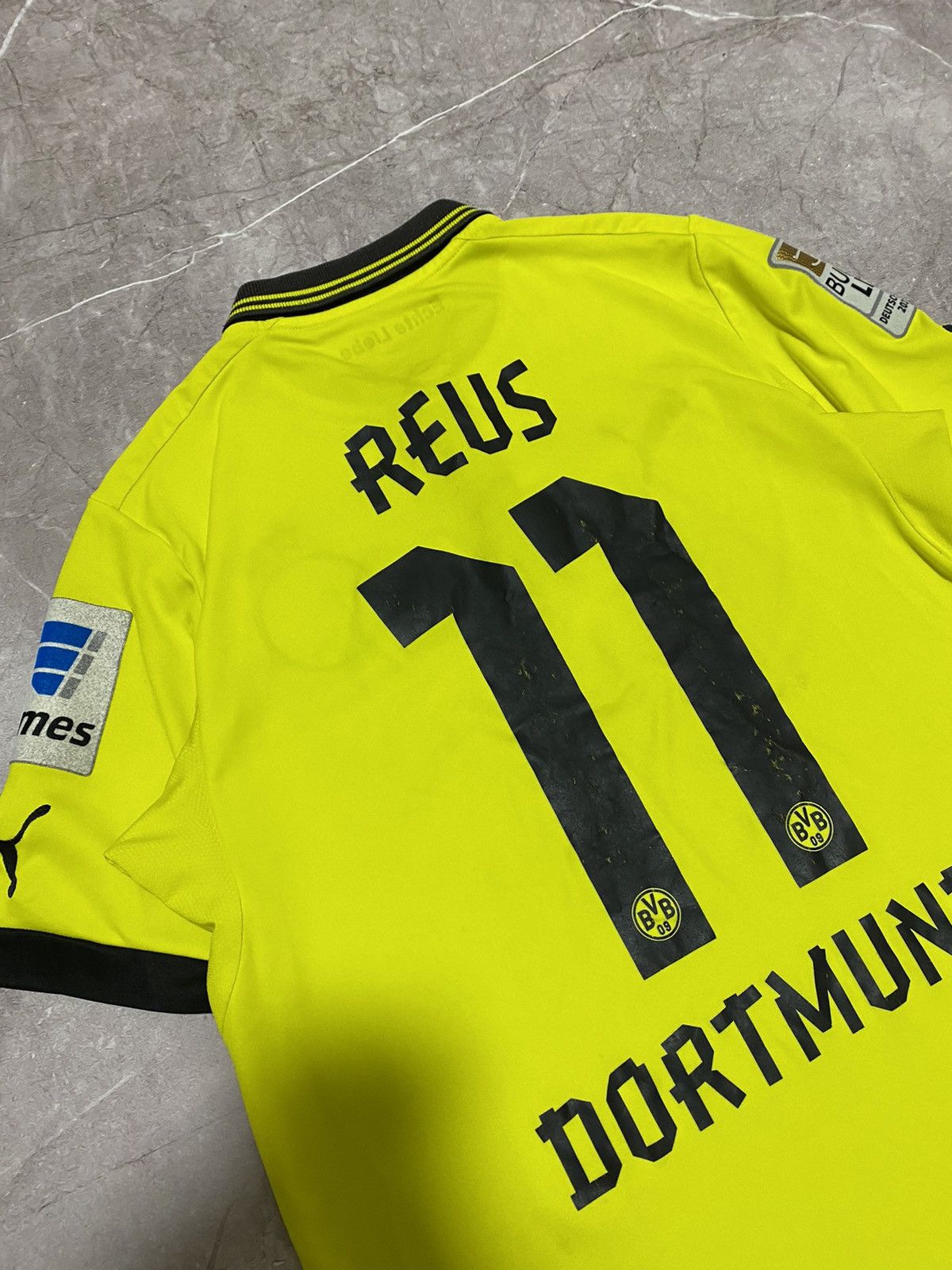 Puma Puma BVB Borussia Dortmund 11/12 Marco Reus 11 Soccer Jersey Size US S / EU 44-46 / 1 - 16 Thumbnail