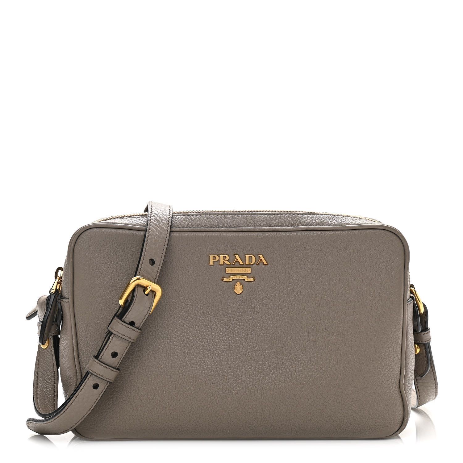 Prada O1Srvl11E0624 Size: Os / Camera Bag In Argilla, Women's
