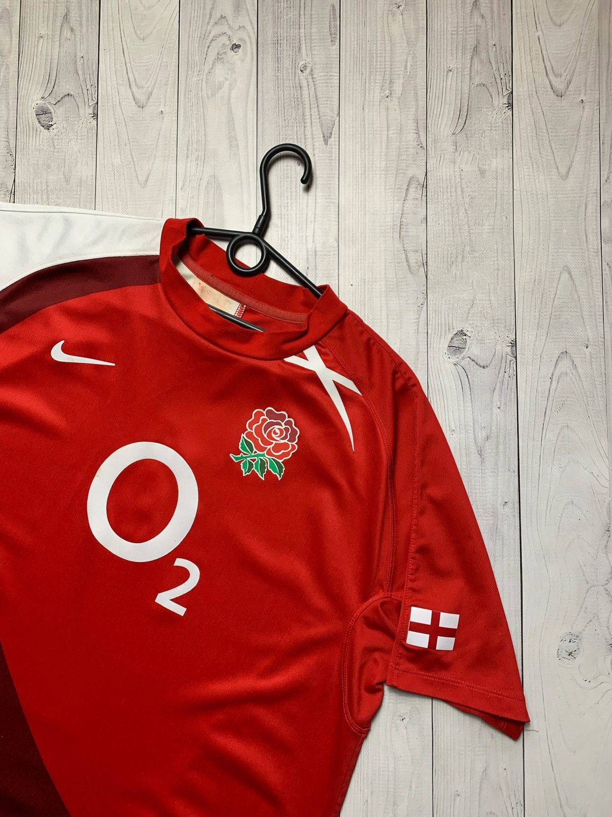 Nike × Vintage Vintage England Nike Rugby jersey size XL logo Size US XL / EU 56 / 4 - 2 Thumbnail