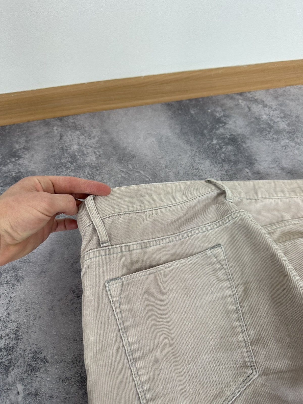 Helmut Lang Vintage Helmut Lang 2000's Archival Designer Corduroy Pants Size US 36 / EU 52 - 9 Thumbnail