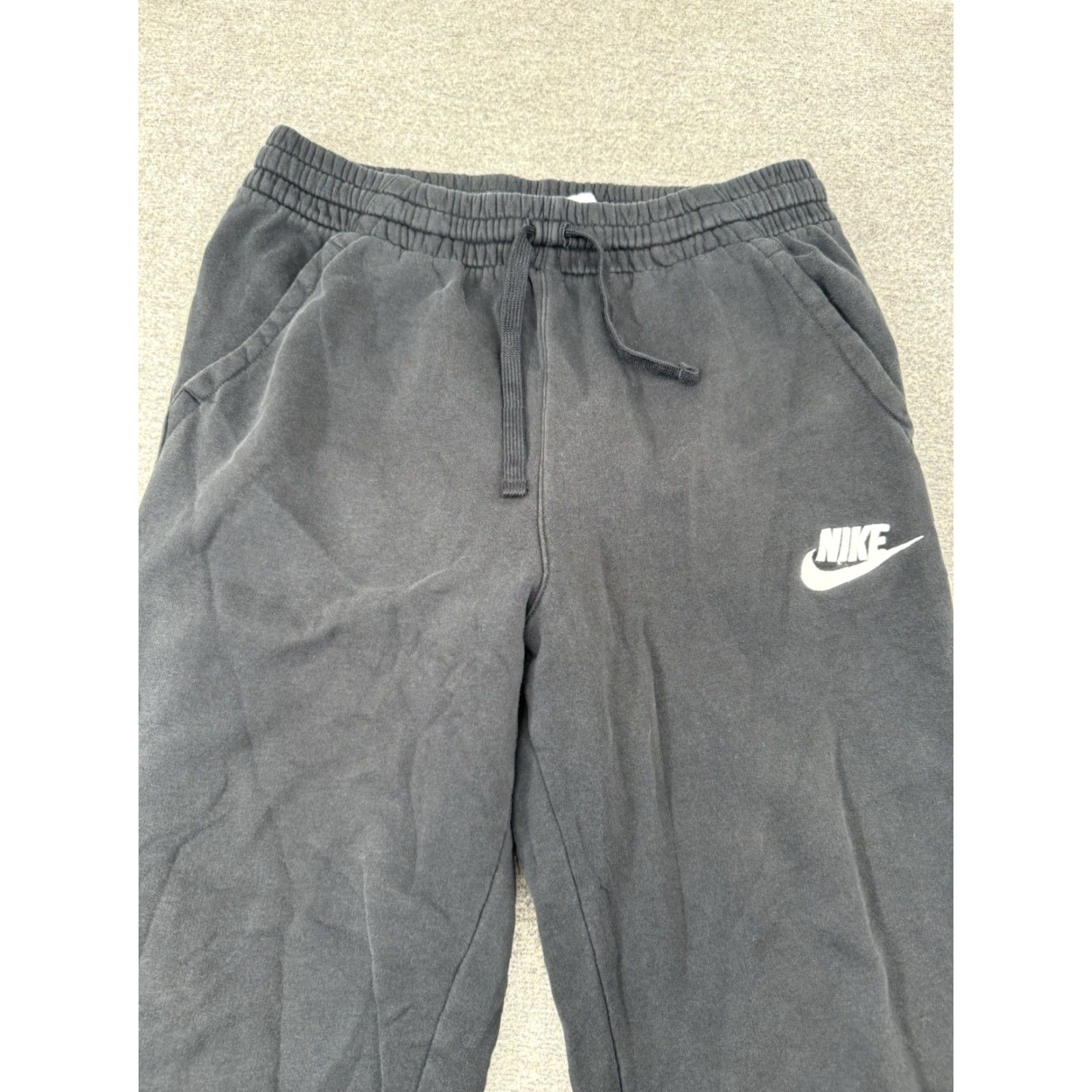 Nike Mens Nike Jogger Pants Sweatpants Gym Athletic Club Fleece Size XL Black Size US 36 / EU 52 - 2 Thumbnail