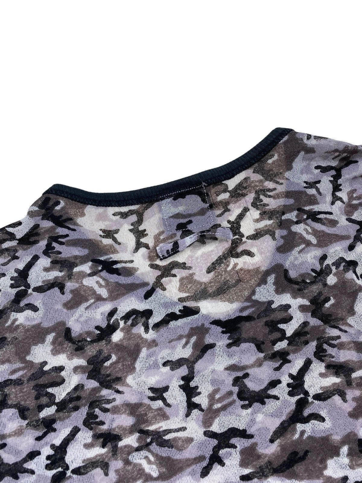Jean Paul Gaultier Jean Paul Gaultier Camo Mesh Top Size US S / EU 44-46 / 1 - 16 Thumbnail