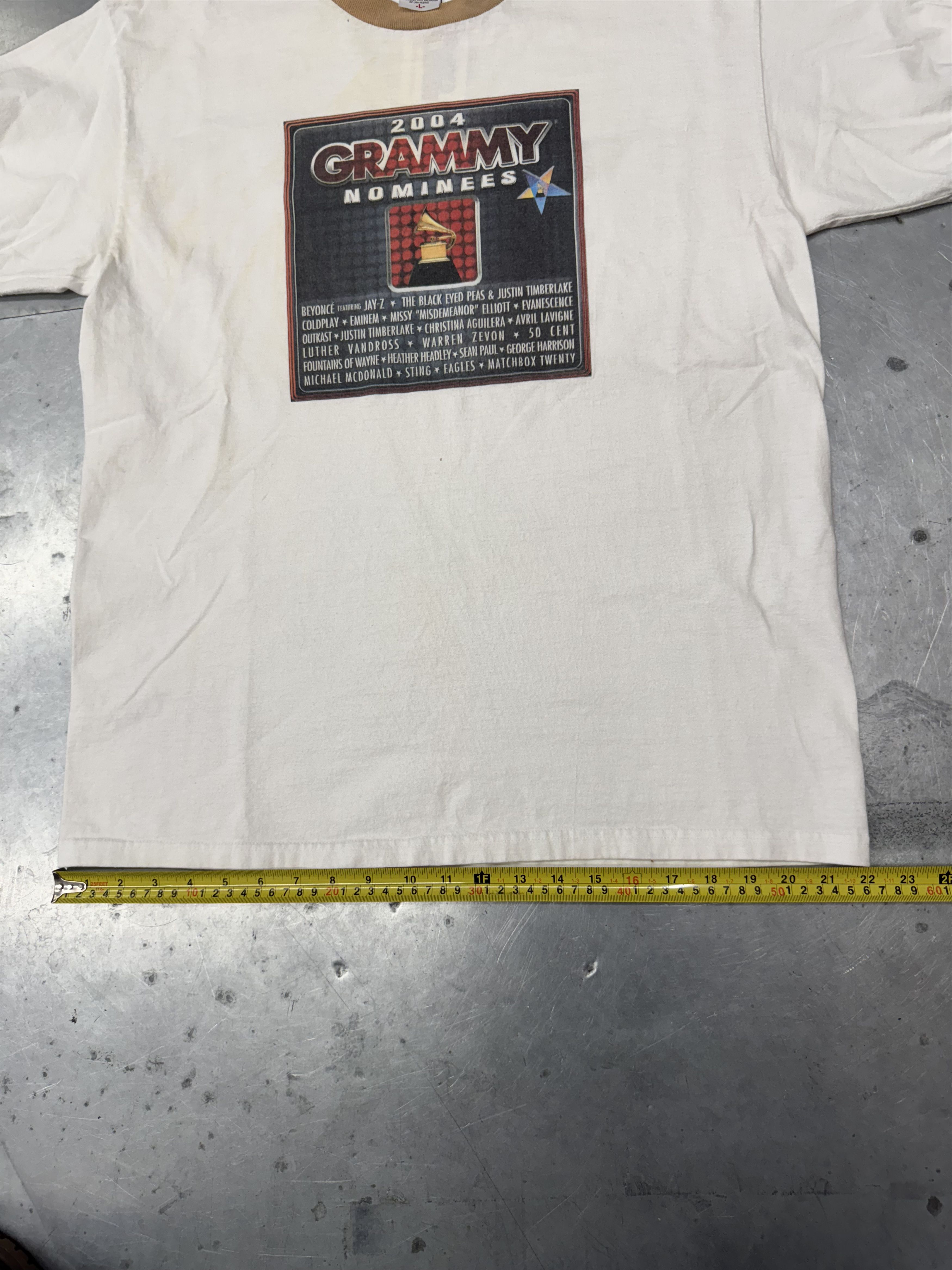 Anvil 2004 Grammy Nominees Tee Size US L / EU 52-54 / 3 - 3 Thumbnail