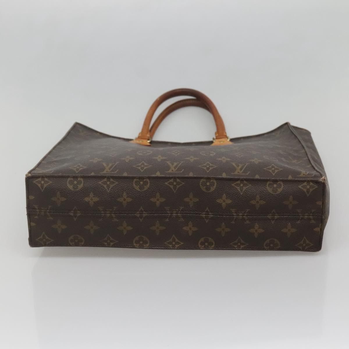 Louis Vuitton LOUIS VUITTON Monogram Sac Plat Hand Bag M51140 Size ONE SIZE - 9 Thumbnail
