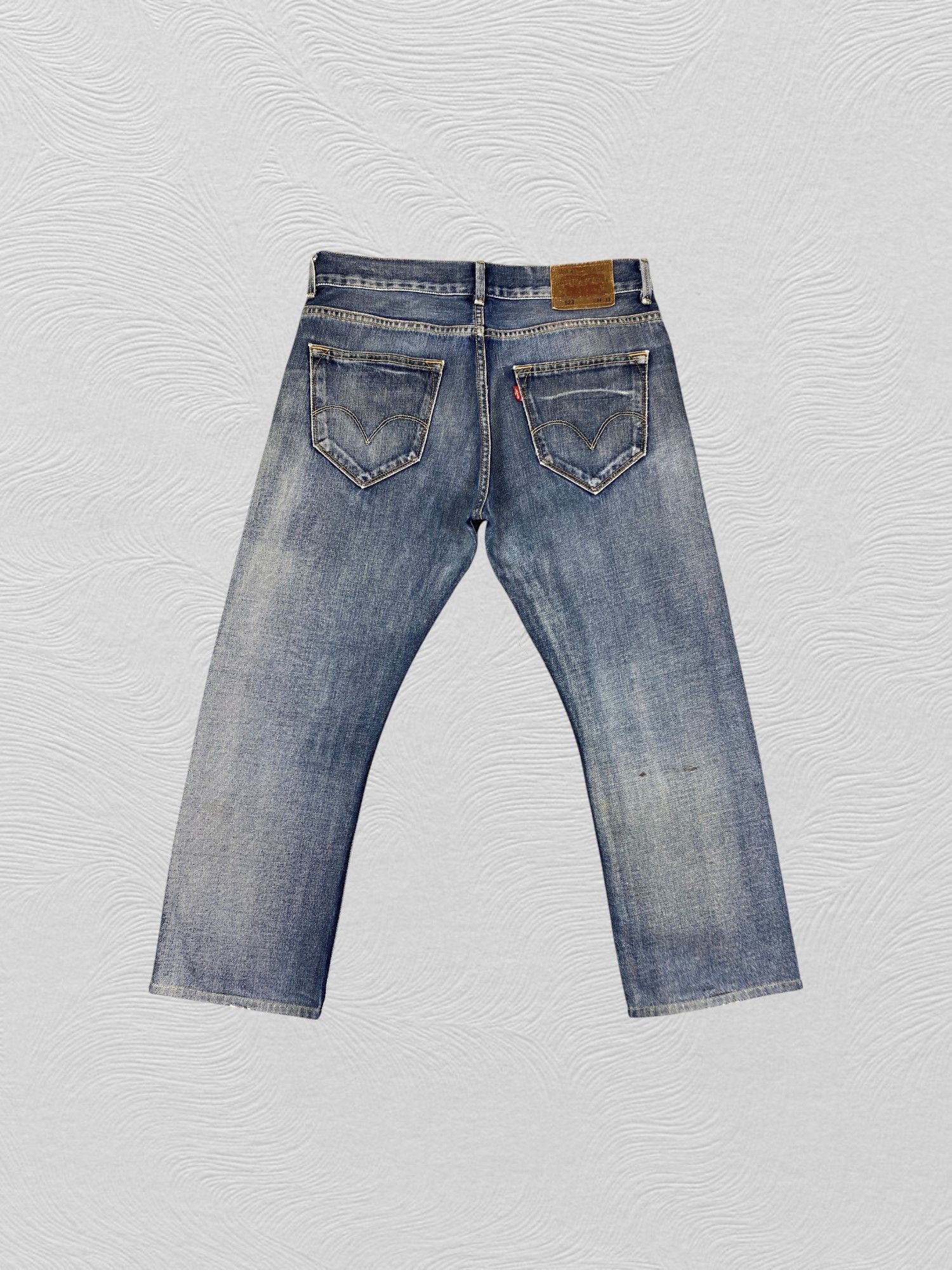 Levi's Faded Blue Levi's 523 Jeans 36x28 Denim -JN2045 Size US 36 / EU 52 - 2 Thumbnail