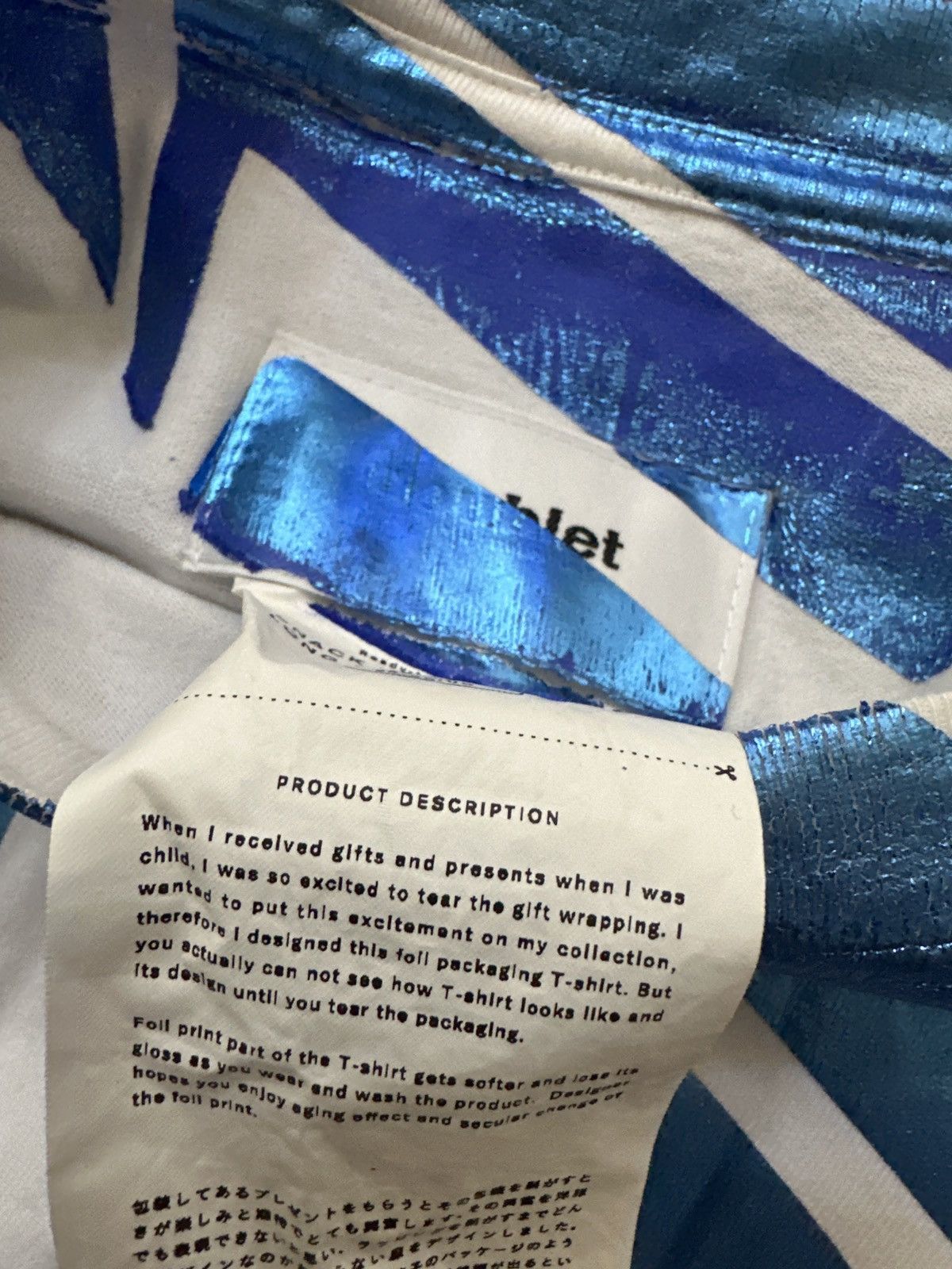 Doublet × Japanese Brand Doublet snack foil package tee Size US M / EU 48-50 / 2 - 2 Thumbnail