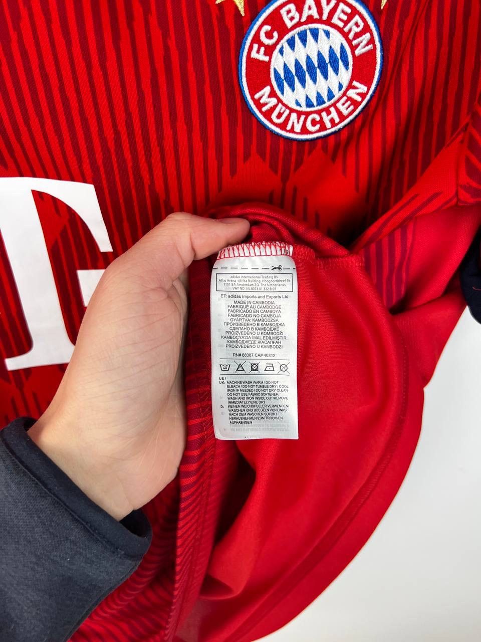 Vintage Bayern München Adidas Muller jersey t-shirts size S Size US S / EU 44-46 / 1 - 3 Thumbnail