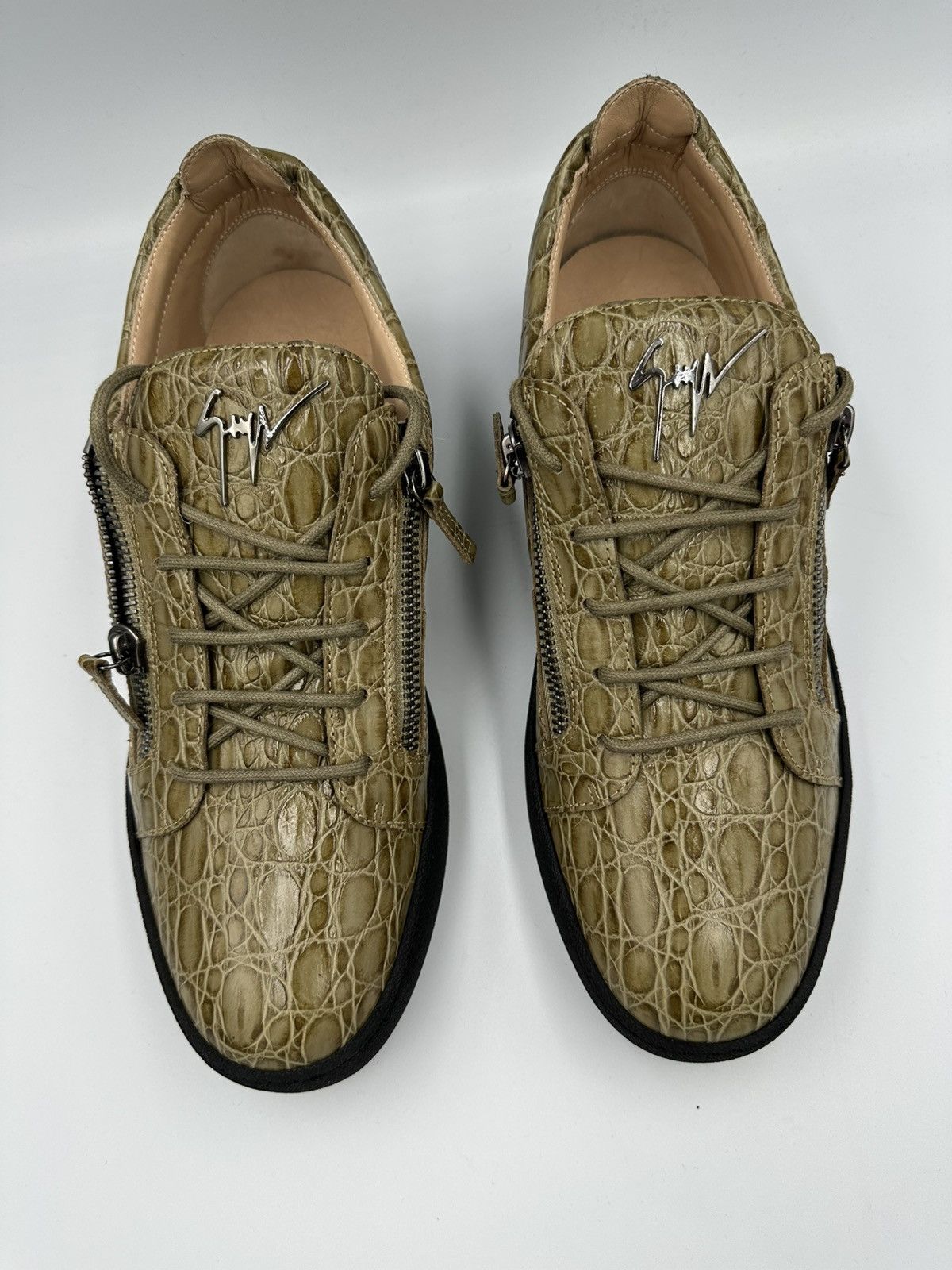 Giuseppe Zanotti Giuseppe Zanotti Animal Print Sneaker Size US 13 / EU 46 - 8 Thumbnail