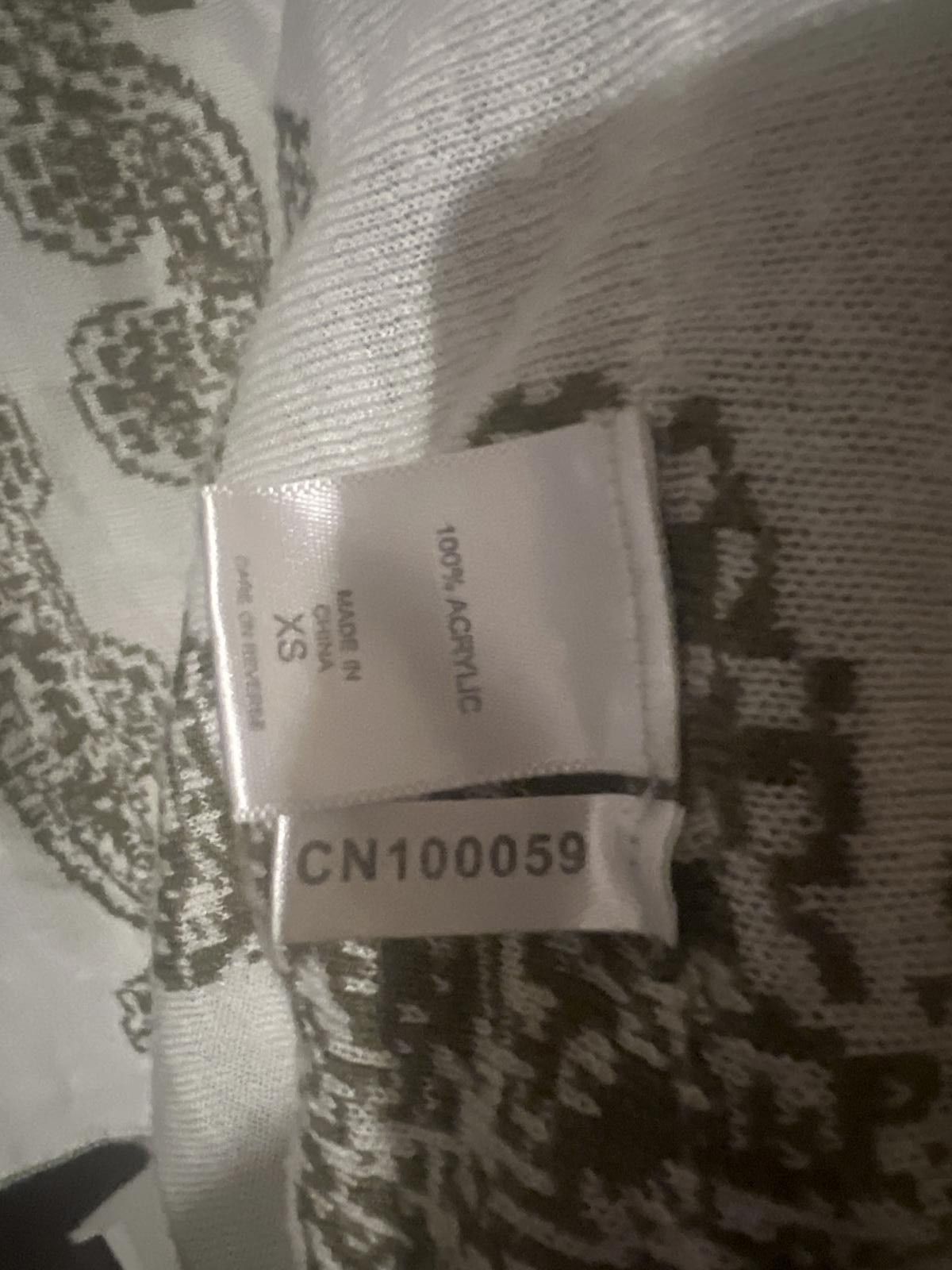 Other New York & Company Women's Olive Green Patterned Cardigan XS Size XS / US 0-2 / IT 36-38 - 4 Thumbnail
