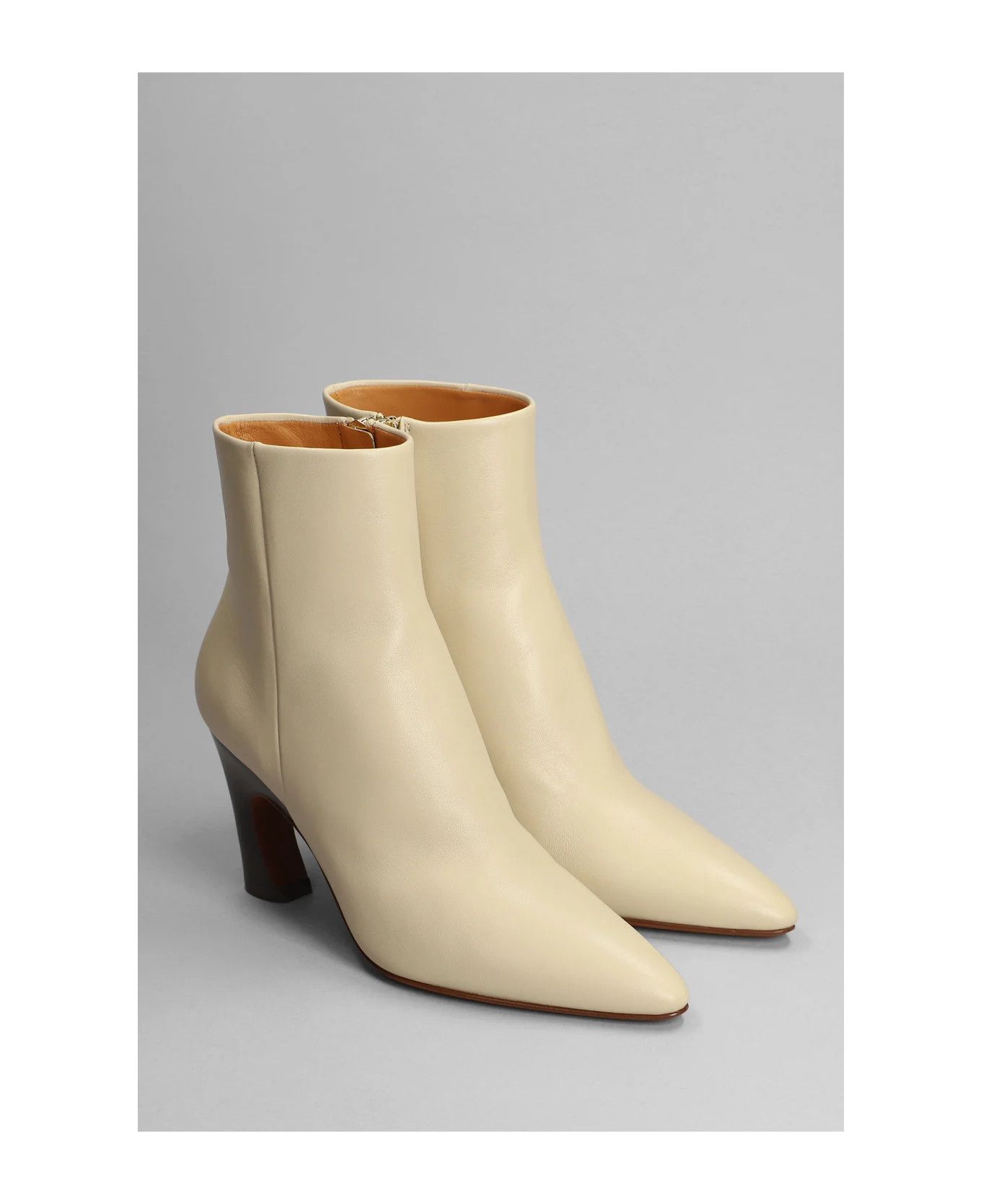 Chloe o1y0825 Ankle Boots in Beige Size US 7 / IT 37 - 3 Thumbnail