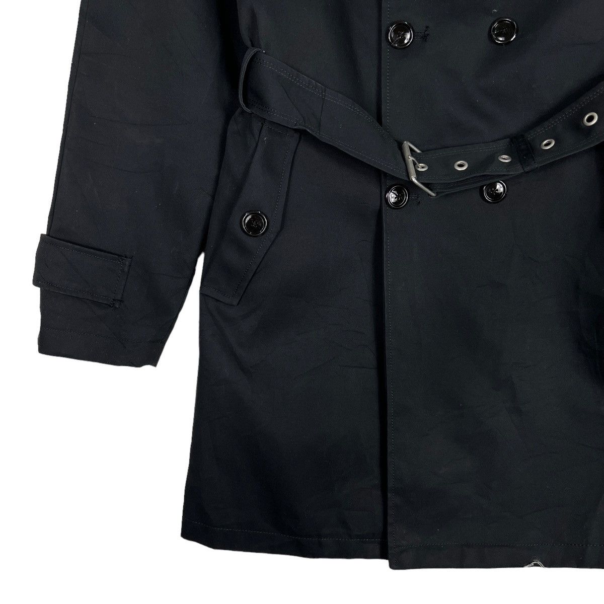 Japanese Brand 🔥 ZARA MAN BELT TRENCH COATS Size US M / EU 48-50 / 2 - 4 Thumbnail