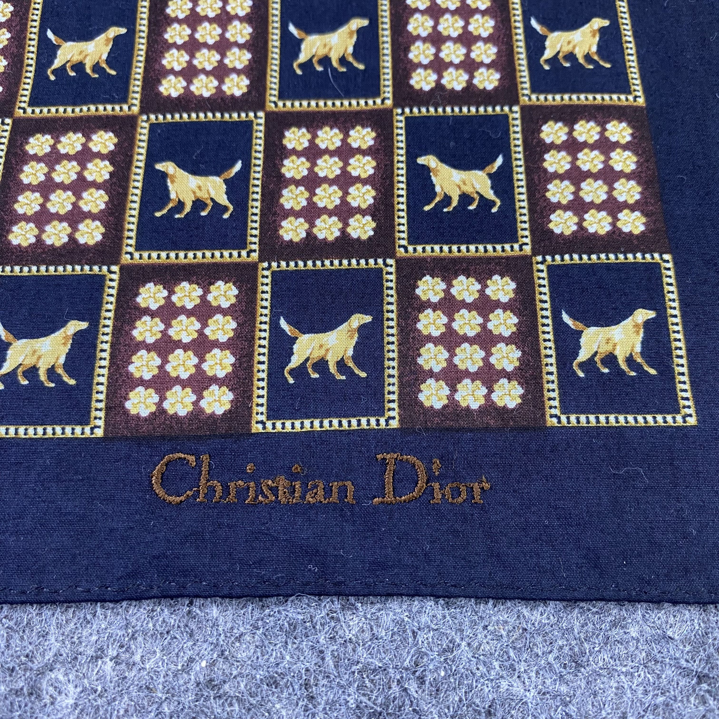 Vintage Christian Dior Handkerchief Neckerchief Bandana-B1908 Size ONE SIZE - 7 Thumbnail