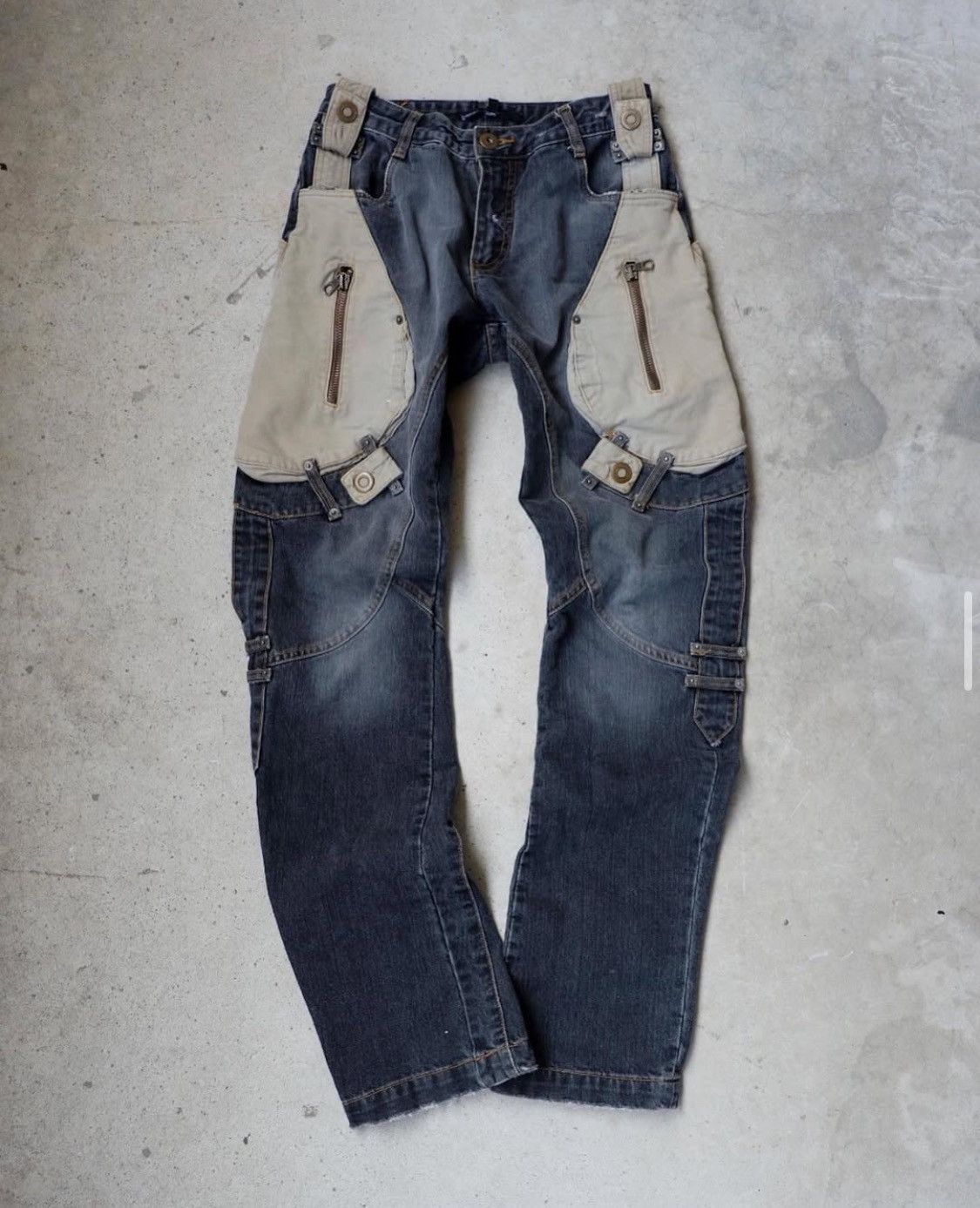 Japanese Brand 00’s Hard Soda Utility Cargo Pants Size US 30 / EU 46 - 1 Thumbnail
