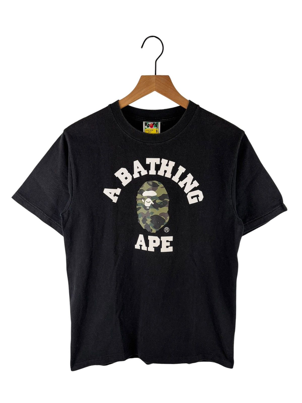 Bape 1st Camo Collage Logo Print Tee