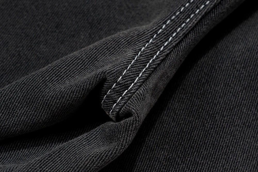 Jean × Vintage Y2k Washed Gradient Hombre Loose Flared Jeans Trousers Size US 30 / EU 46 - 9 Thumbnail