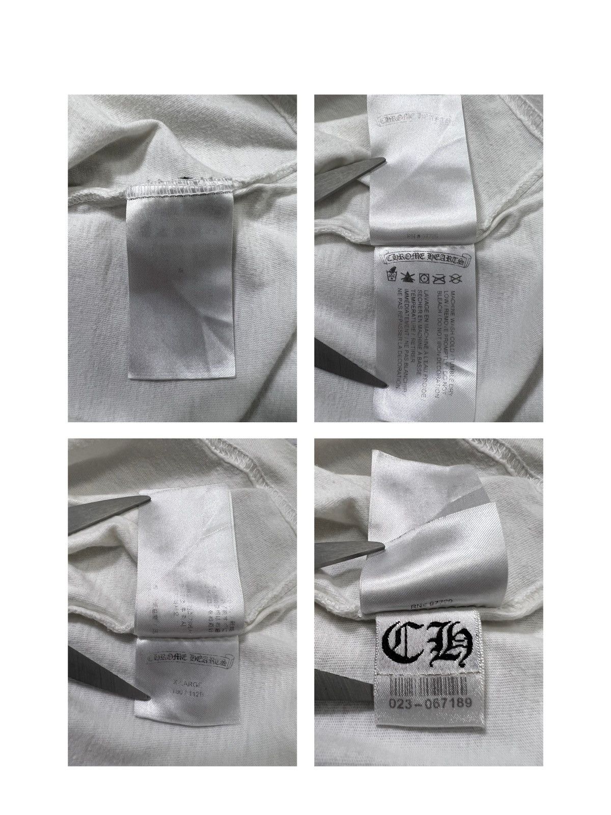 Chrome Hearts Chrome Hearts - U.S.A Exclusive Arc Logo Pocket T-Shirt Size US XL / EU 56 / 4 - 11 Thumbnail