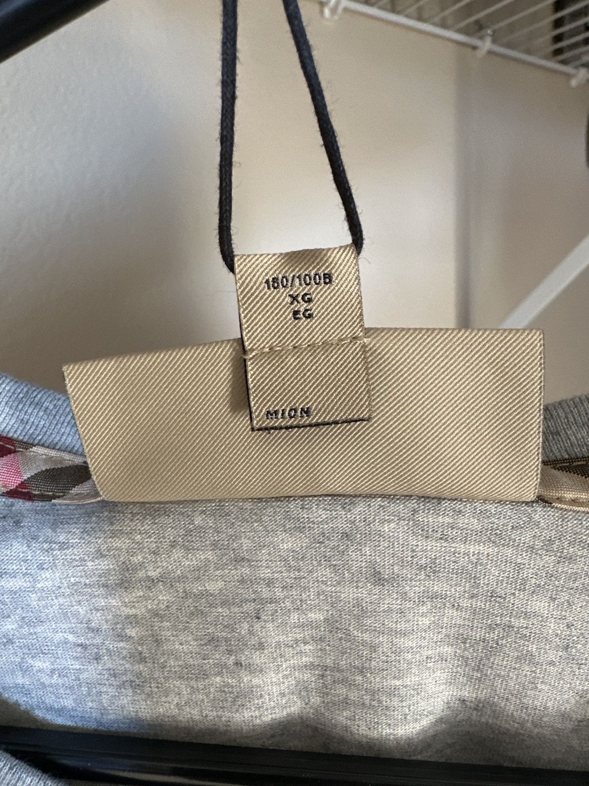 Burberry Grey Burberry Shirt Size US XL / EU 56 / 4 - 5 Thumbnail
