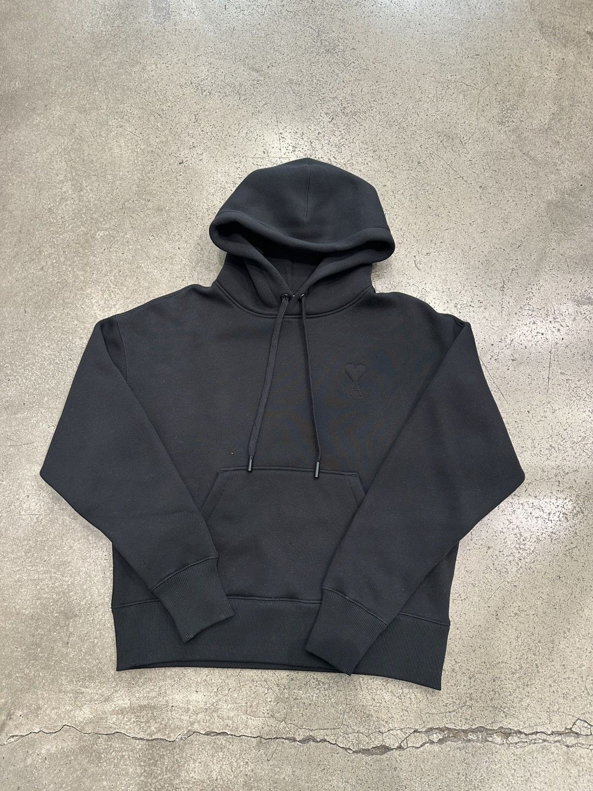 AMI AMI Men Hoodies USW227 749001 Black | Grailed