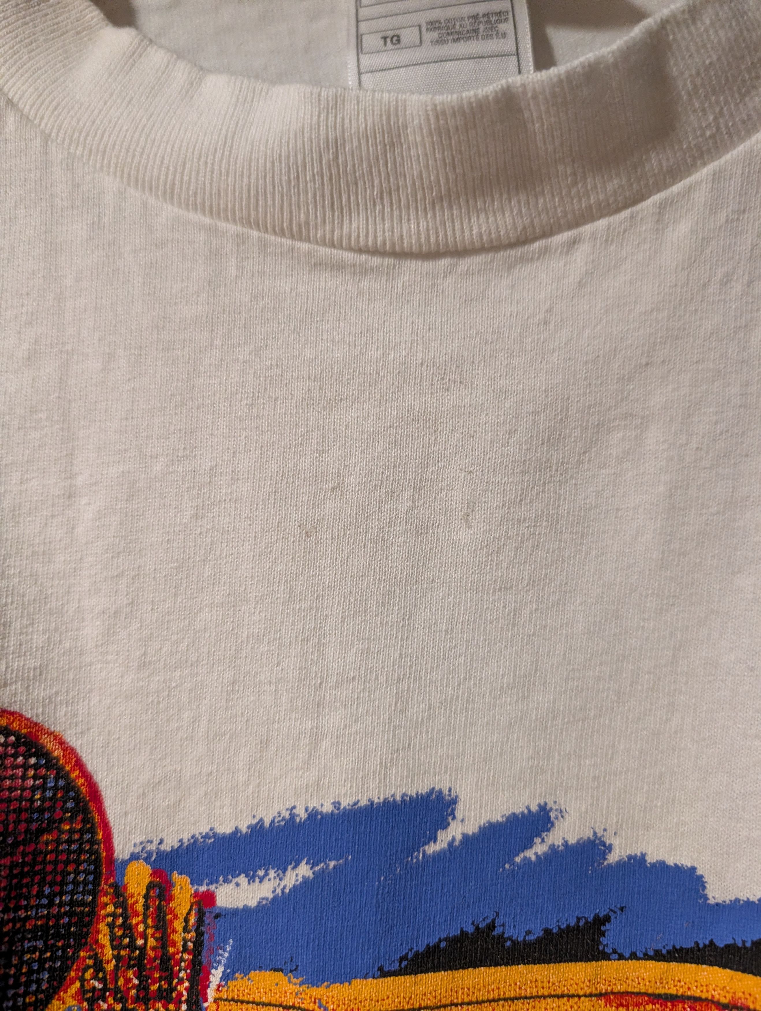 Vintage Vintage 90s Basketball Graphic T-Shirt Sports Hoop Shooter Size US XL / EU 56 / 4 - 4 Thumbnail