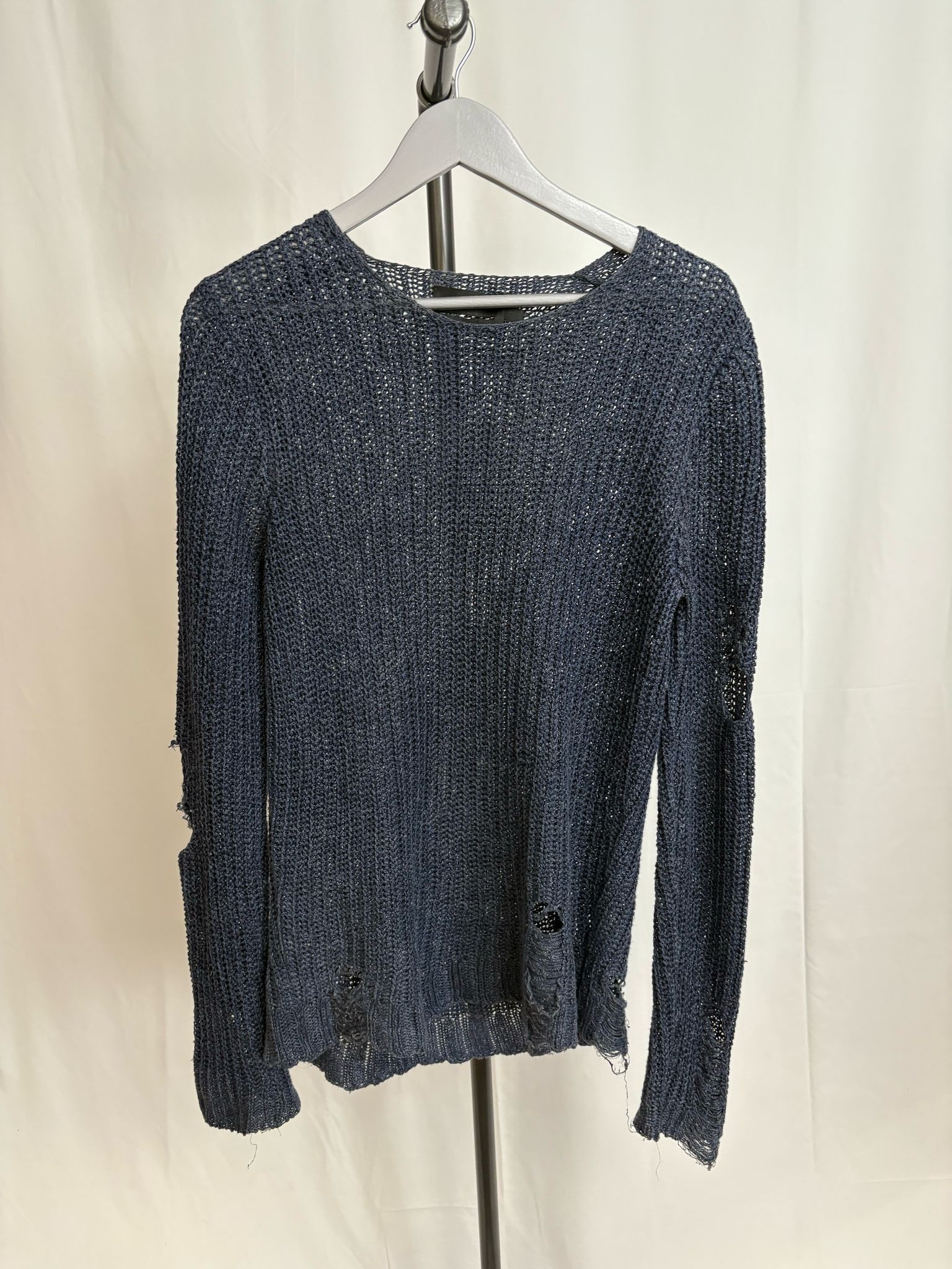Diesel Black Gold Knit Mesh Long-Sleeve | Grailed