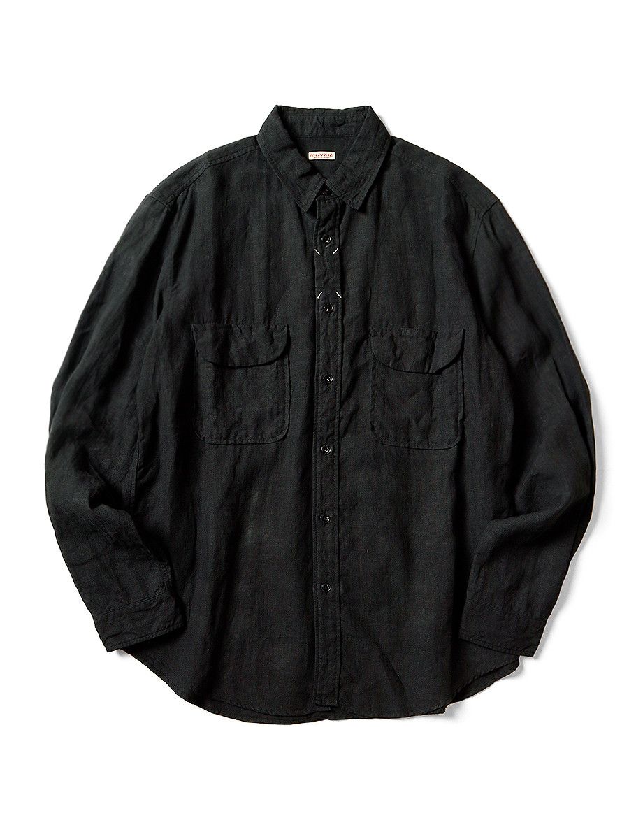 Kapital Kapital linen clip long shirt Size US XL / EU 56 / 4 - 1 Thumbnail