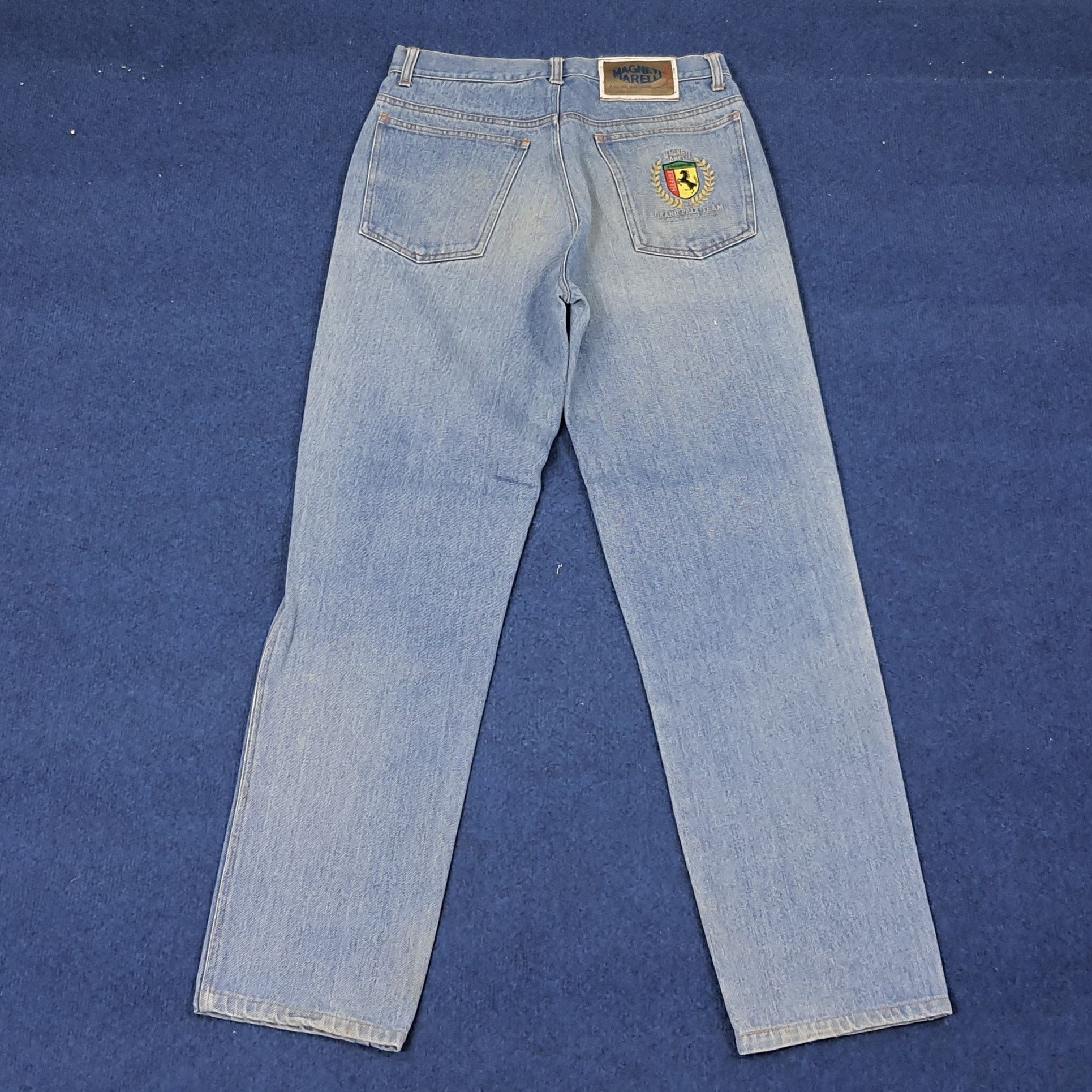 Ferrari × Vintage Vintage Magneti Marelli FERRARI Jeans C235N24 Size US 29 - 1 Thumbnail