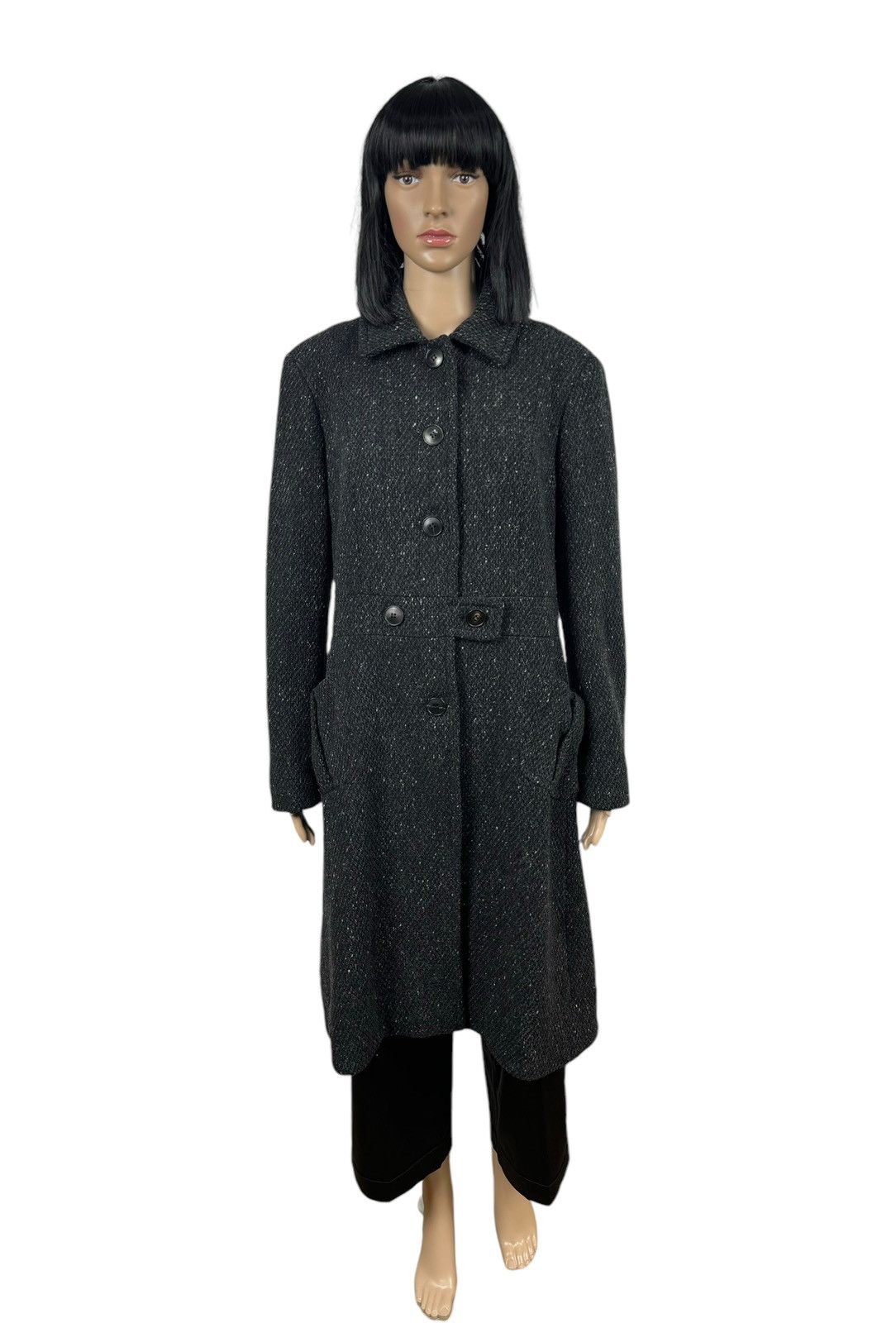 Weekend Max Mara Weekend Max Mara Knit Overcoat Lana Wool size US12 IT46 Size L / US 10 / IT 46 - 2 Thumbnail