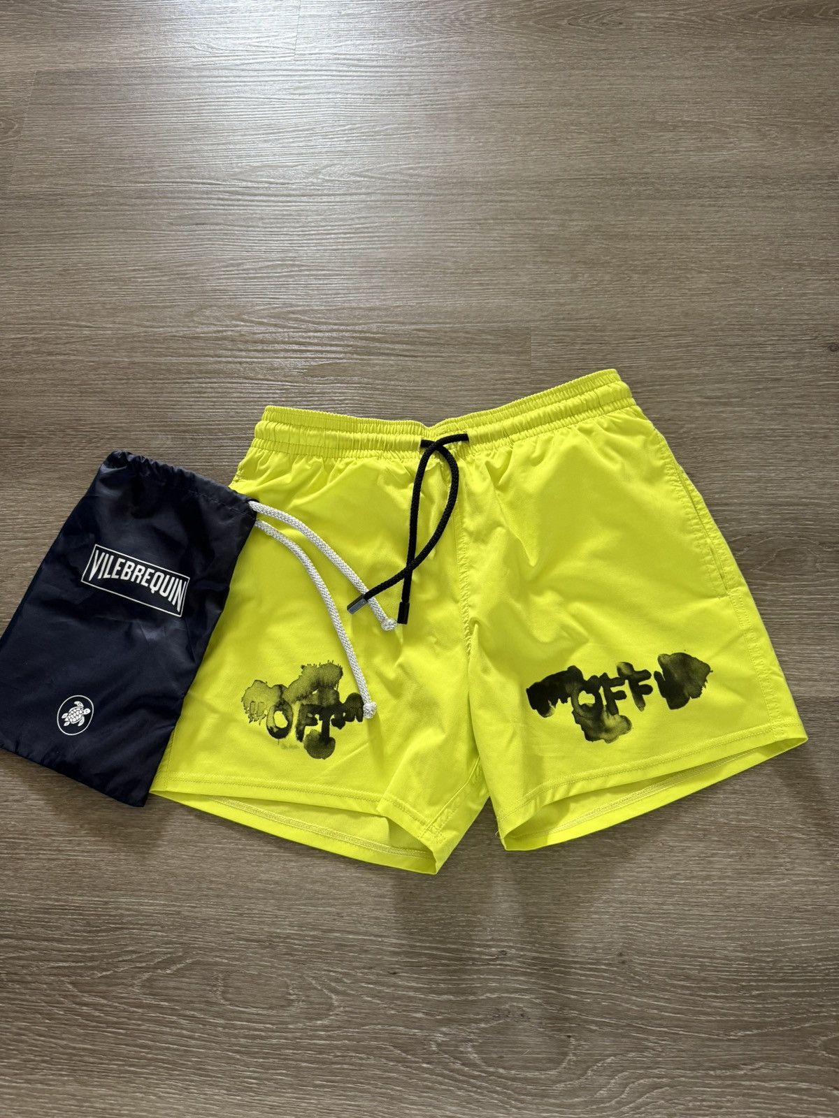 Off-White × Vilebrequin OFF-WHITE™ C/O VILEBREQUIN Swim Shorts Size US 30 / EU 46 - 1 Thumbnail