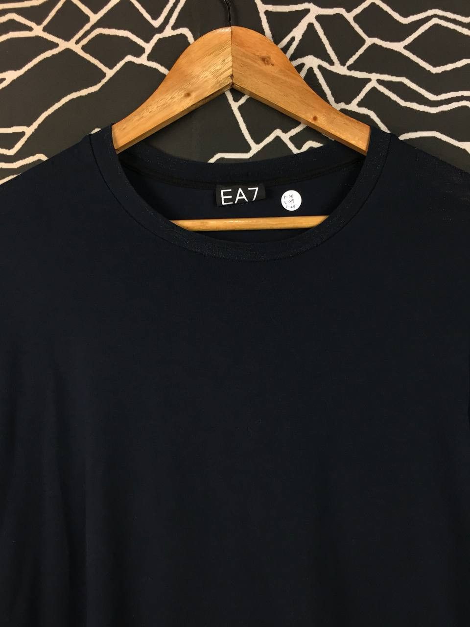 Emporio Armani Emporio Armani EA7 Stretch Cotton Long Sleeve Tee Size US L / EU 52-54 / 3 - 3 Thumbnail