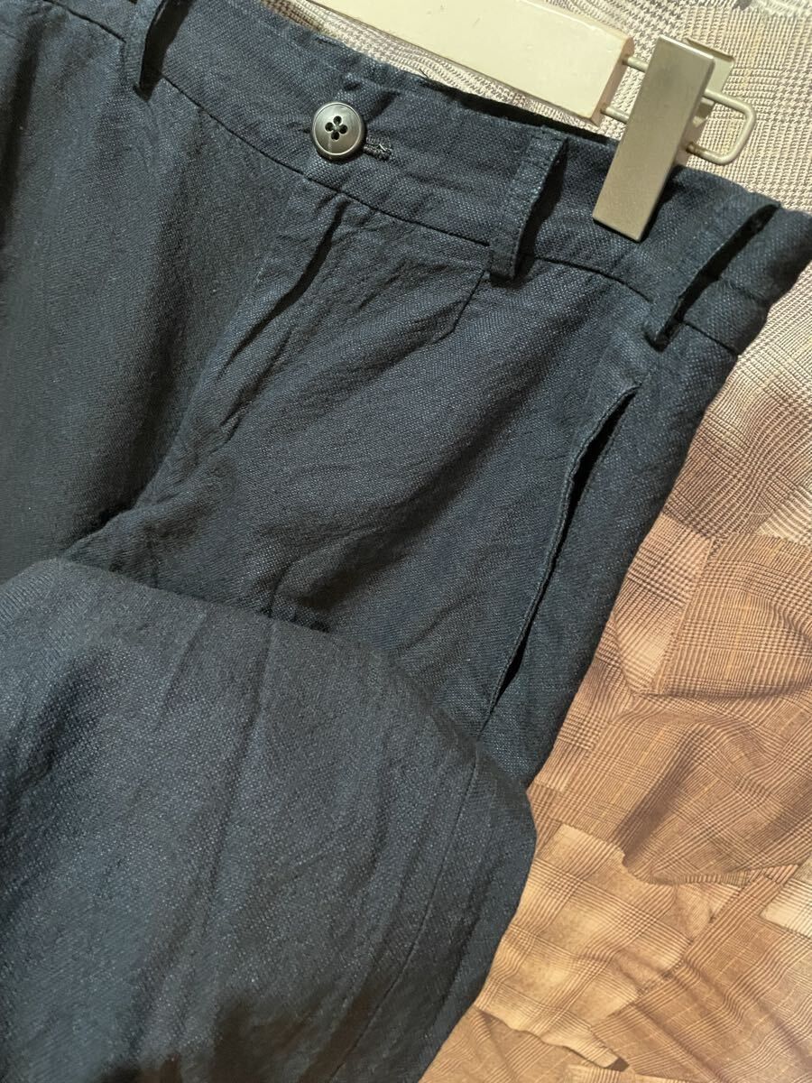 Geoffrey B. Small World Exclusive Special hand made linen trousers Size US 28 / EU 44 - 4 Thumbnail
