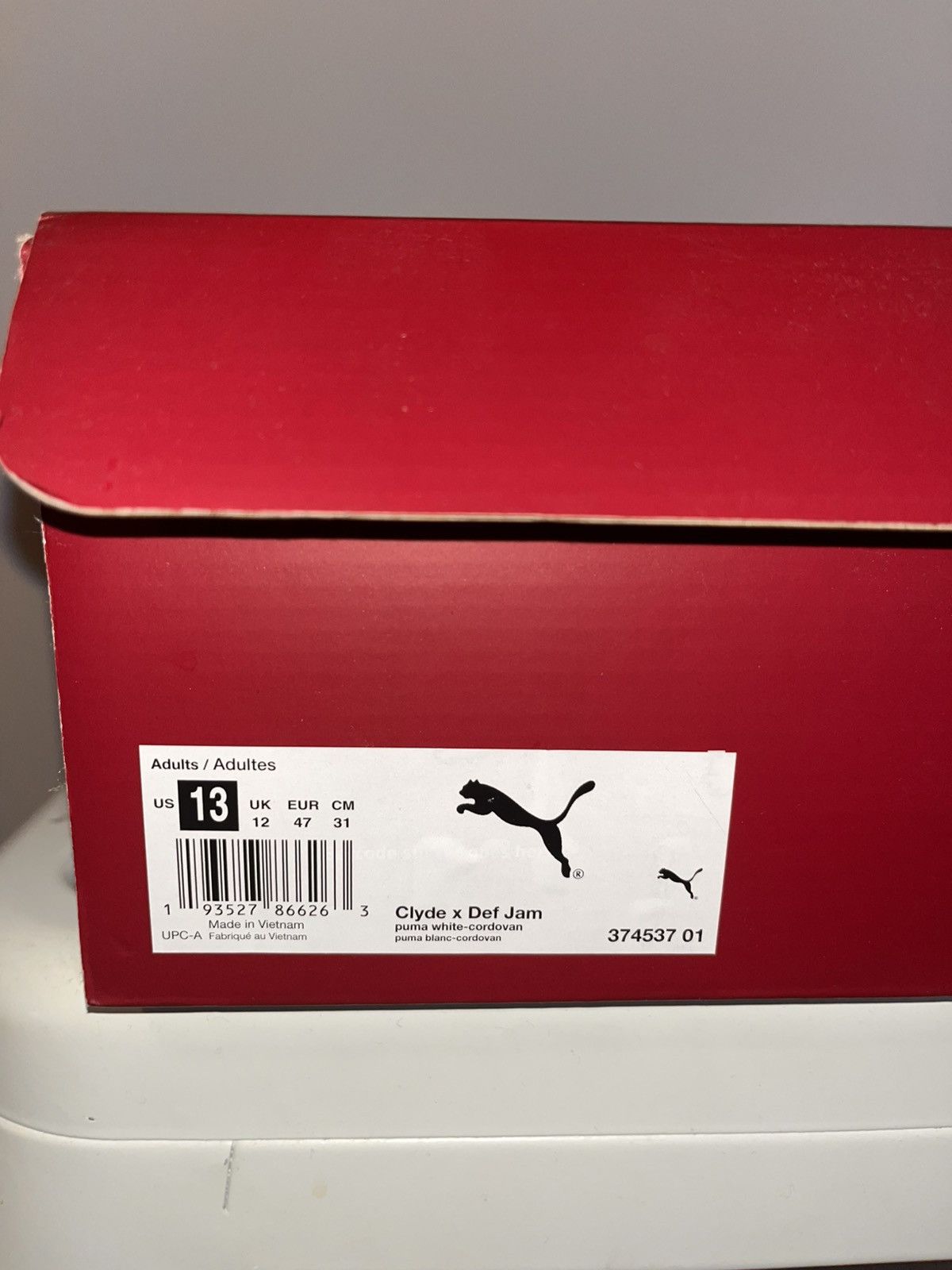 Puma Puma x Def Jam Records Clyde Sneakers Size US 13 / EU 46 - 4 Thumbnail