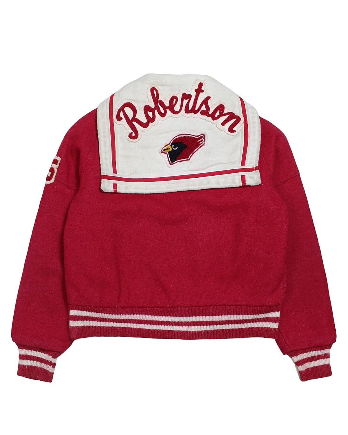 Delong × Hysteric Glamour × Vintage 1980S DELONG WOOL VARSITY JACKET Size US L / EU 52-54 / 3 - 2 Thumbnail