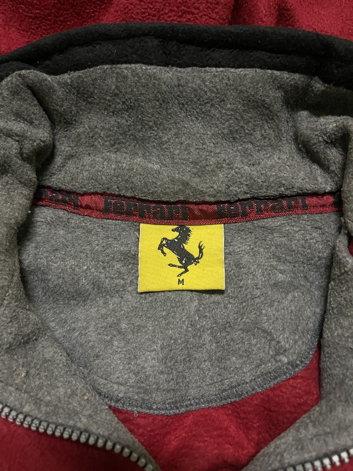 Ferrari Ferrari Half Zipper Fleece 1997 Nice Man Sports Size US M / EU 48-50 / 2 - 15 Thumbnail