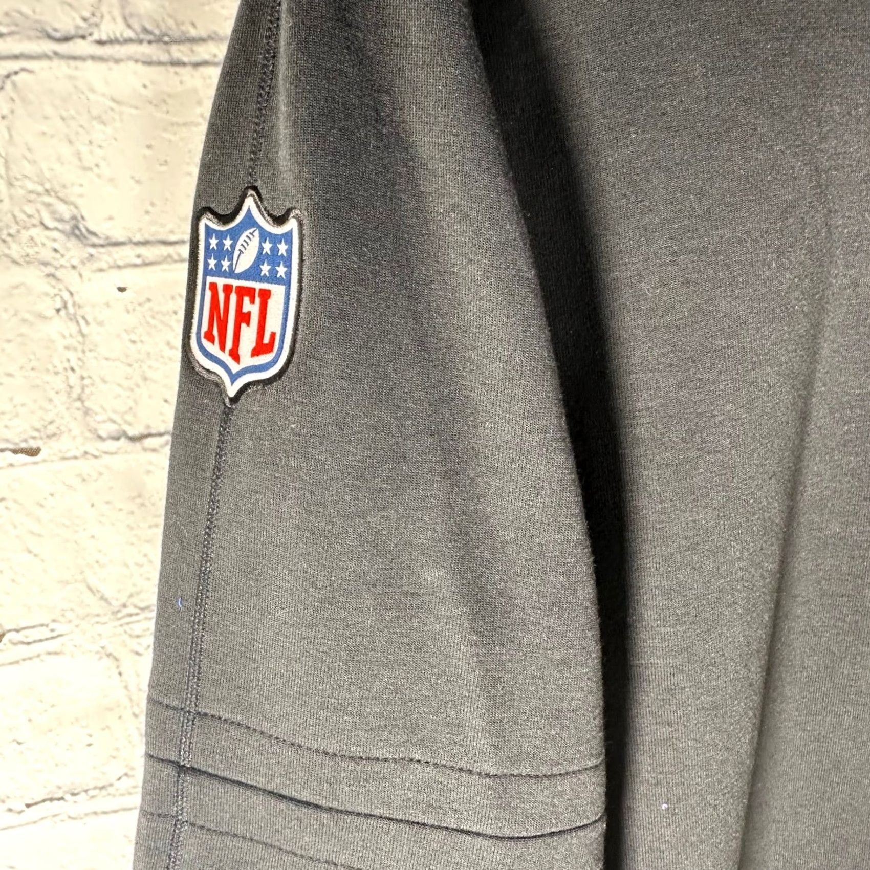 Nike Nike NFL Las Vegas Raiders Dri-FIT Quarter Zip Pullover Black L Mens Size US L / EU 52-54 / 3 - 3 Thumbnail